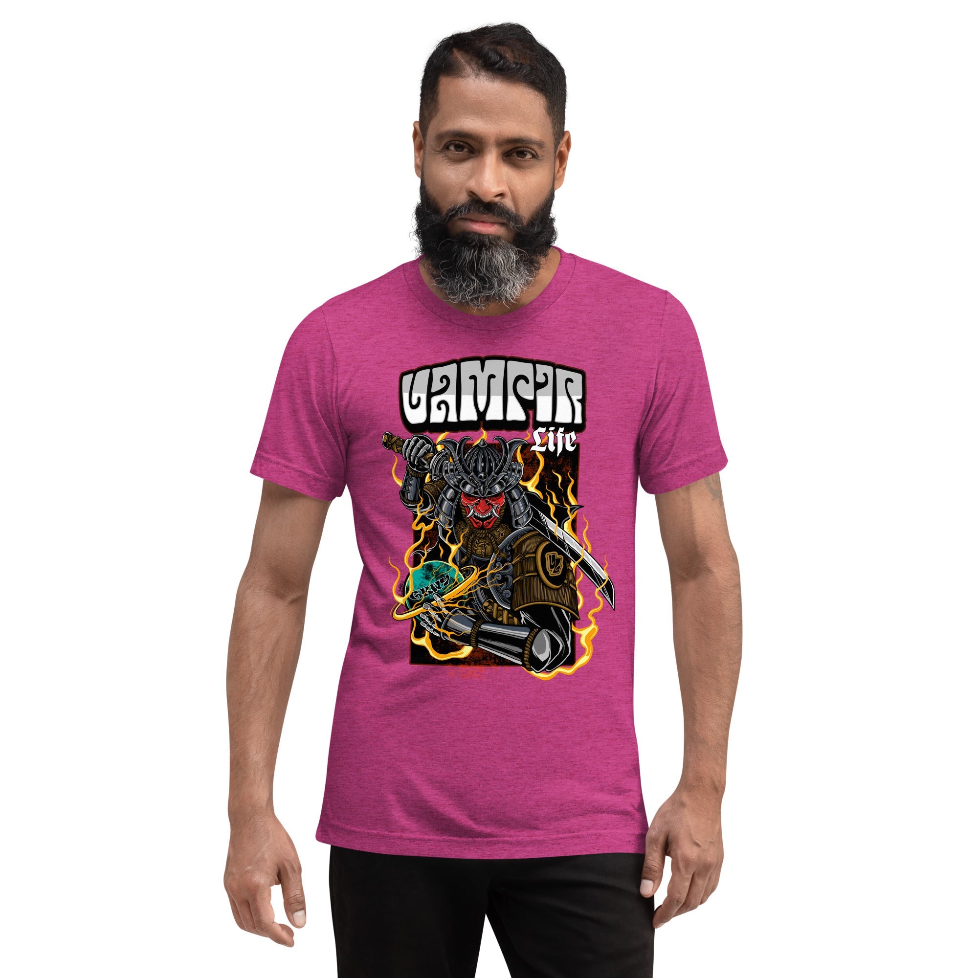 GBNY Berry Triblend / XS Vamp Life X GBNY "Onimusha" T-shirt - Men's 1718989_6480