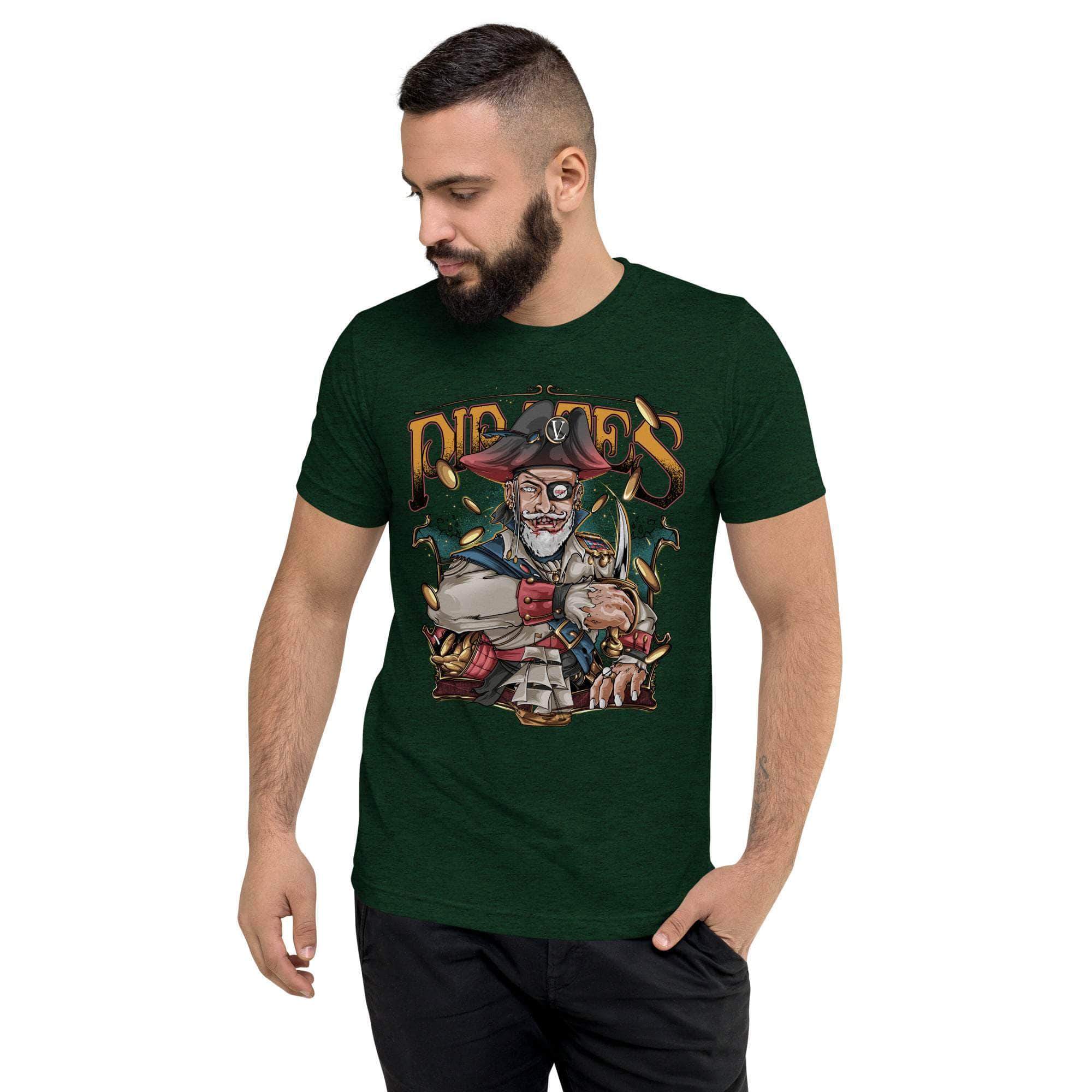 GBNY Emerald Triblend / XS Vamp Life X GBNY "Pirates King" T-shirt - Men's 4461701_6520