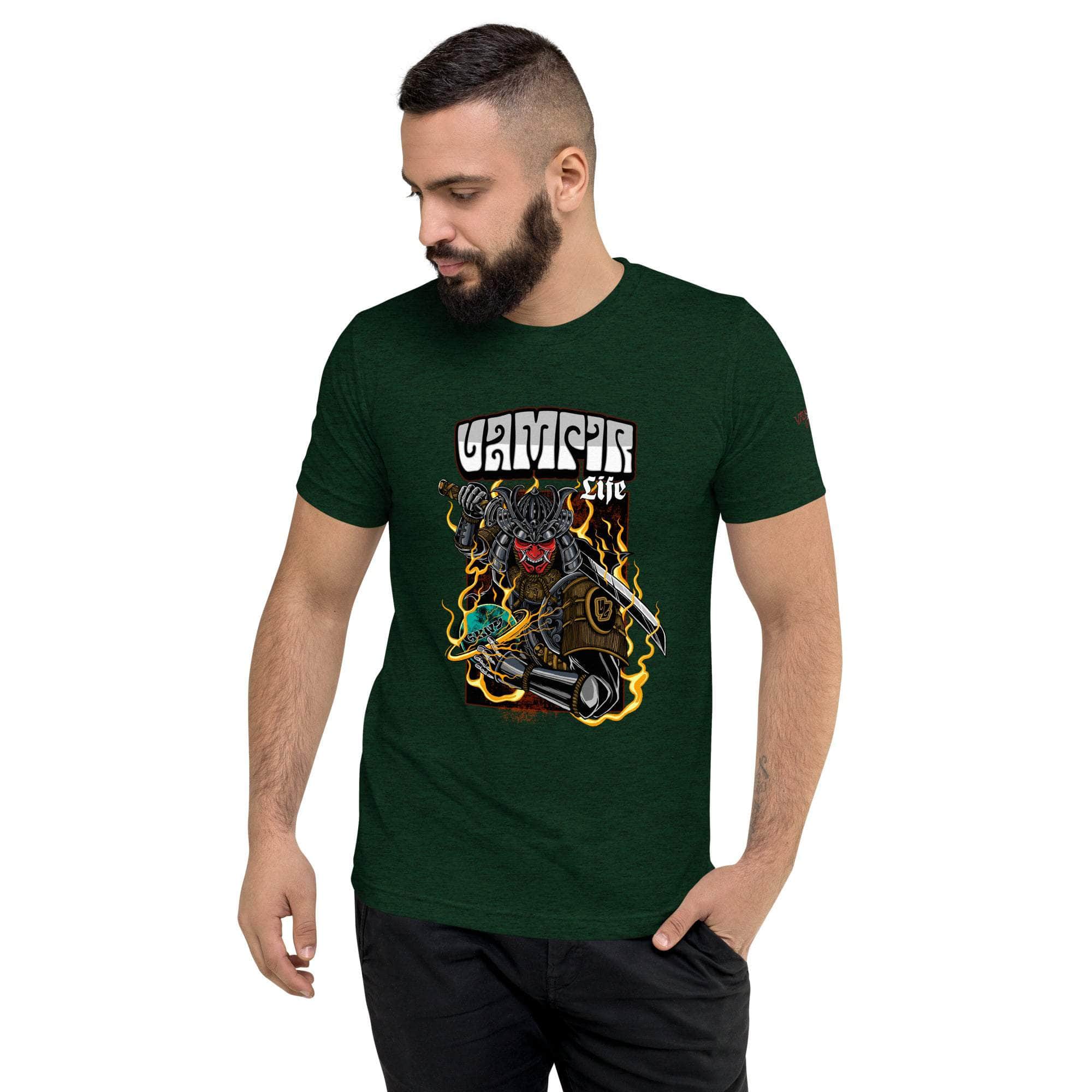 GBNY Emerald Triblend / XS Vamp Life x GBNY Samurai Warrior Tee - Men's 8424009_6520