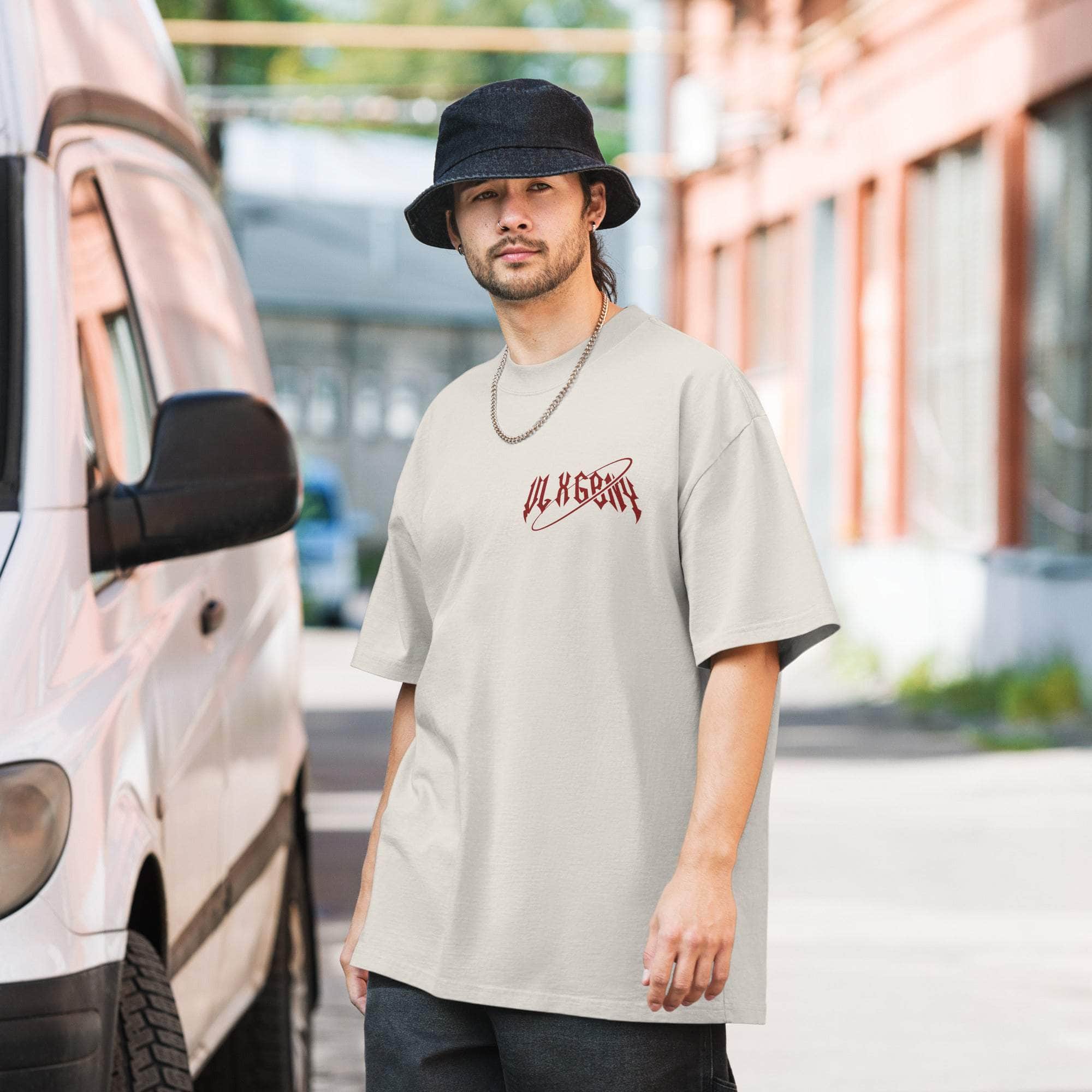 GBNY Faded Bone / S Vamp Life X GBNY "City Vamp" Oversized faded T-shirt - Men's 7883646_17570