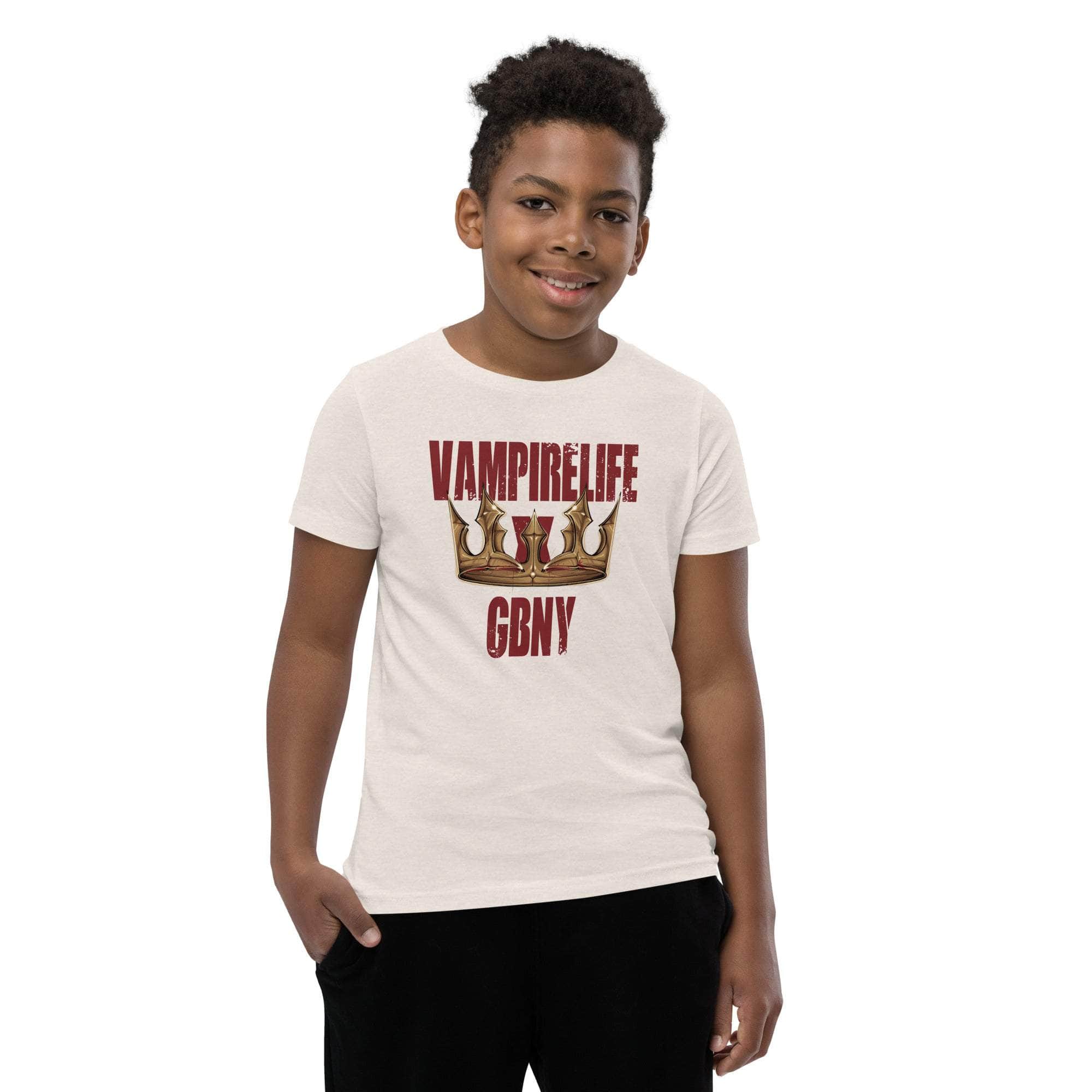 GBNY Heather Dust / S Vamp Life x GBNY Land To Empire T-Shirt - Kid's 4796398_17604