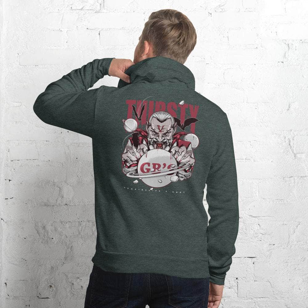 GBNY Heather Forest / S Vamp Life x GBNY "Thirsty Vamp" Hoodie - Men's 6676649_9245