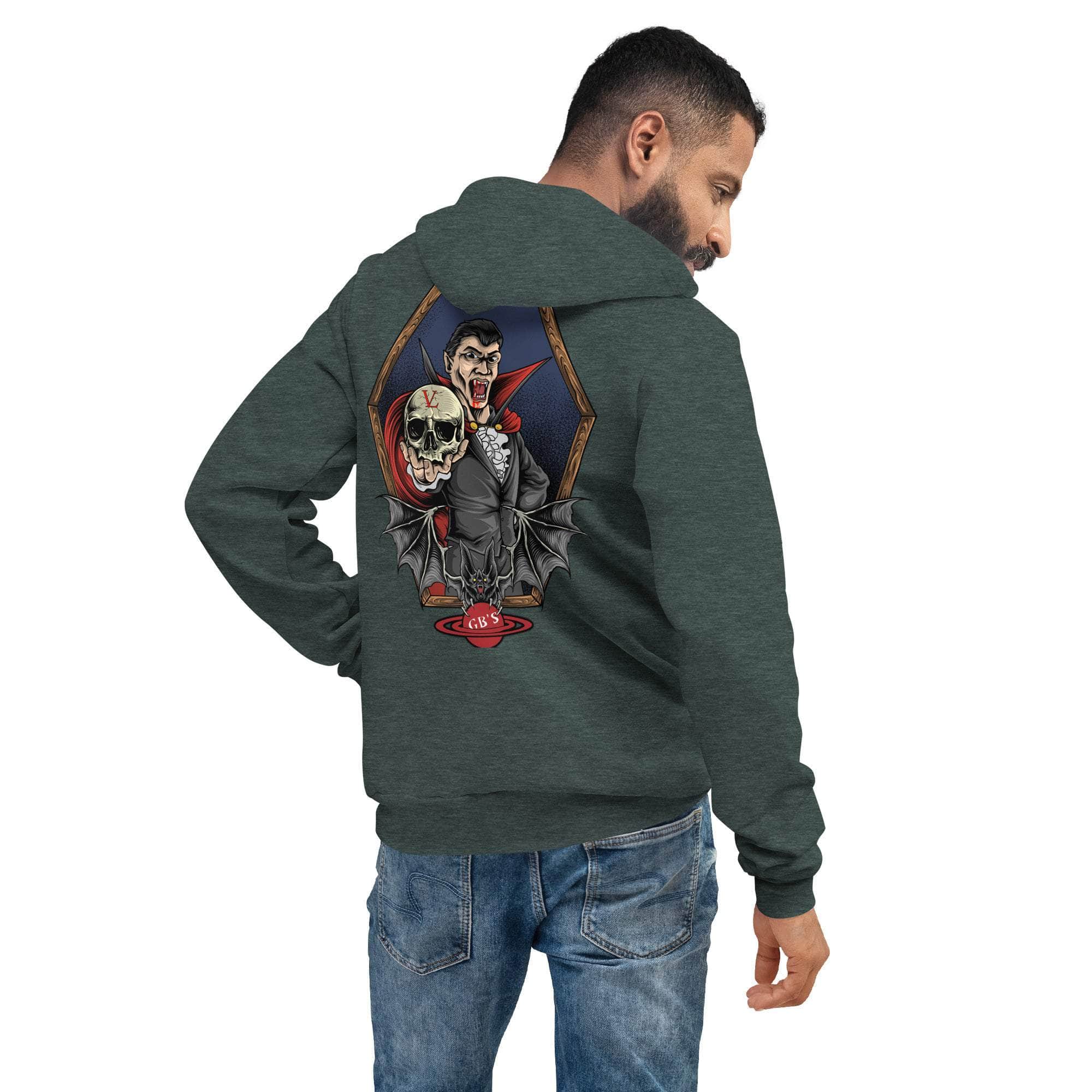 GBNY Heather Forest / S Vamp Life X GBNY "Vampire bat" Super Soft Hoodie - Men's 6935256_9245