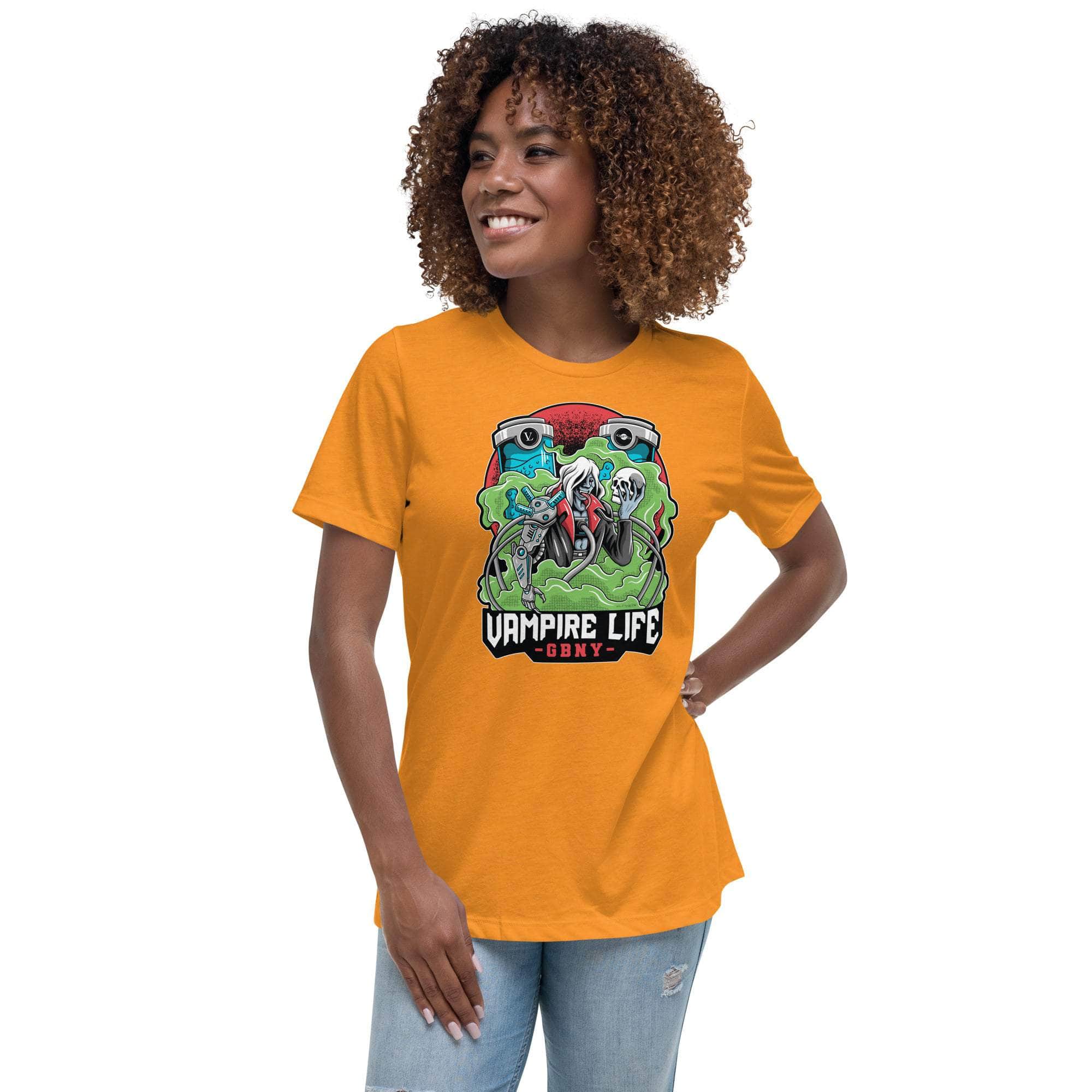 GBNY Heather Marmalade / S Vamp Life x GBNY Venom T-Shirt - Women's 8589009_14263