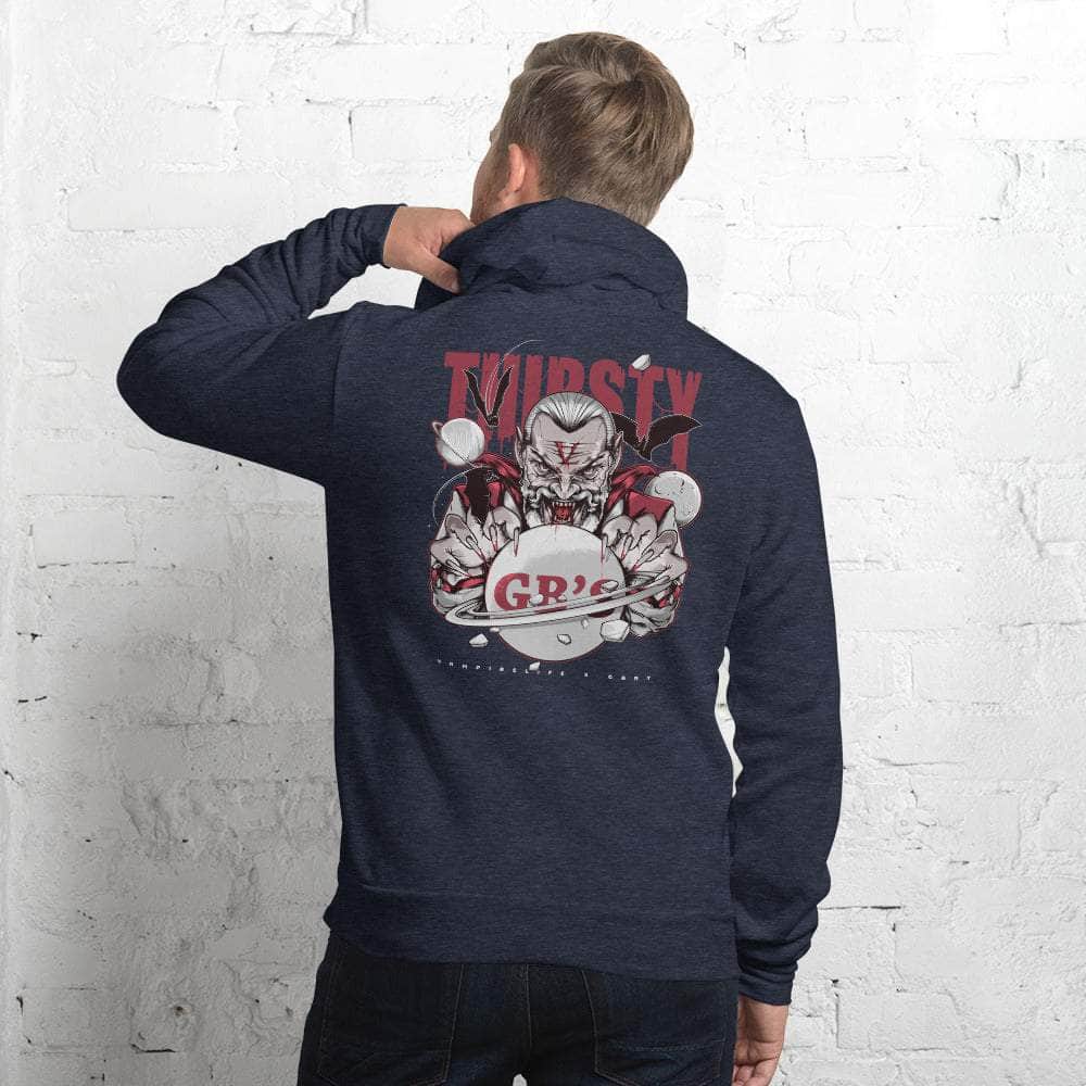 GBNY Heather Navy / S Vamp Life x GBNY "Thirsty Vamp" Hoodie - Men's 6676649_9251