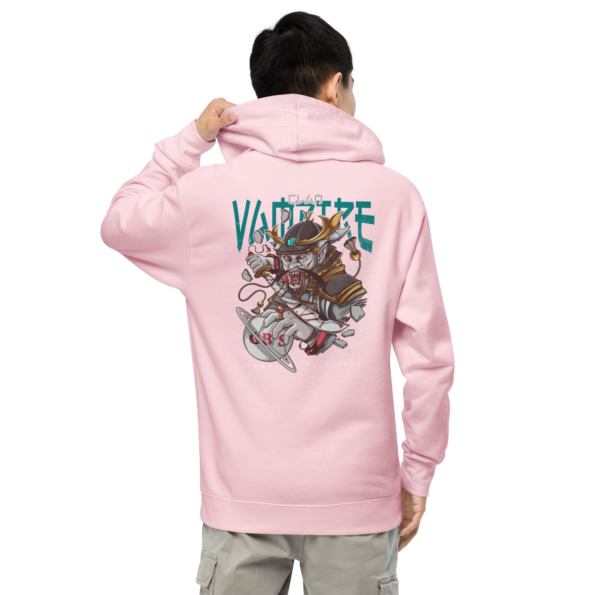 GBNY Light Pink / S Vamp Life x GBNY "Clay Pirate" Hoodie - Men's 7423565_15602
