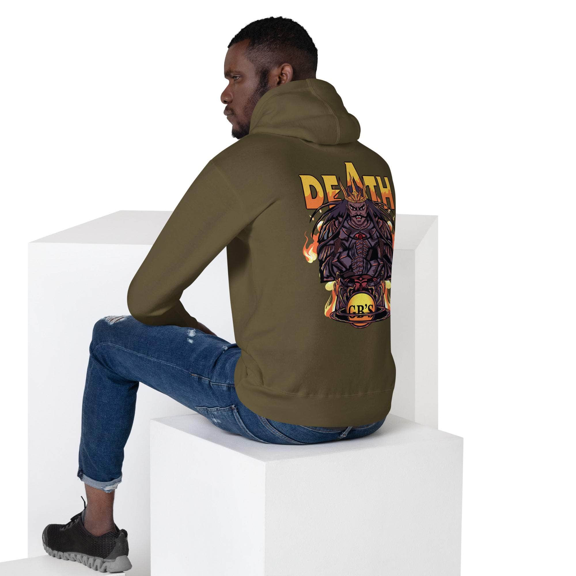 GBNY Military Green / S Vamp Life x GBNY Death Reaper Hoodie 6542590_13893