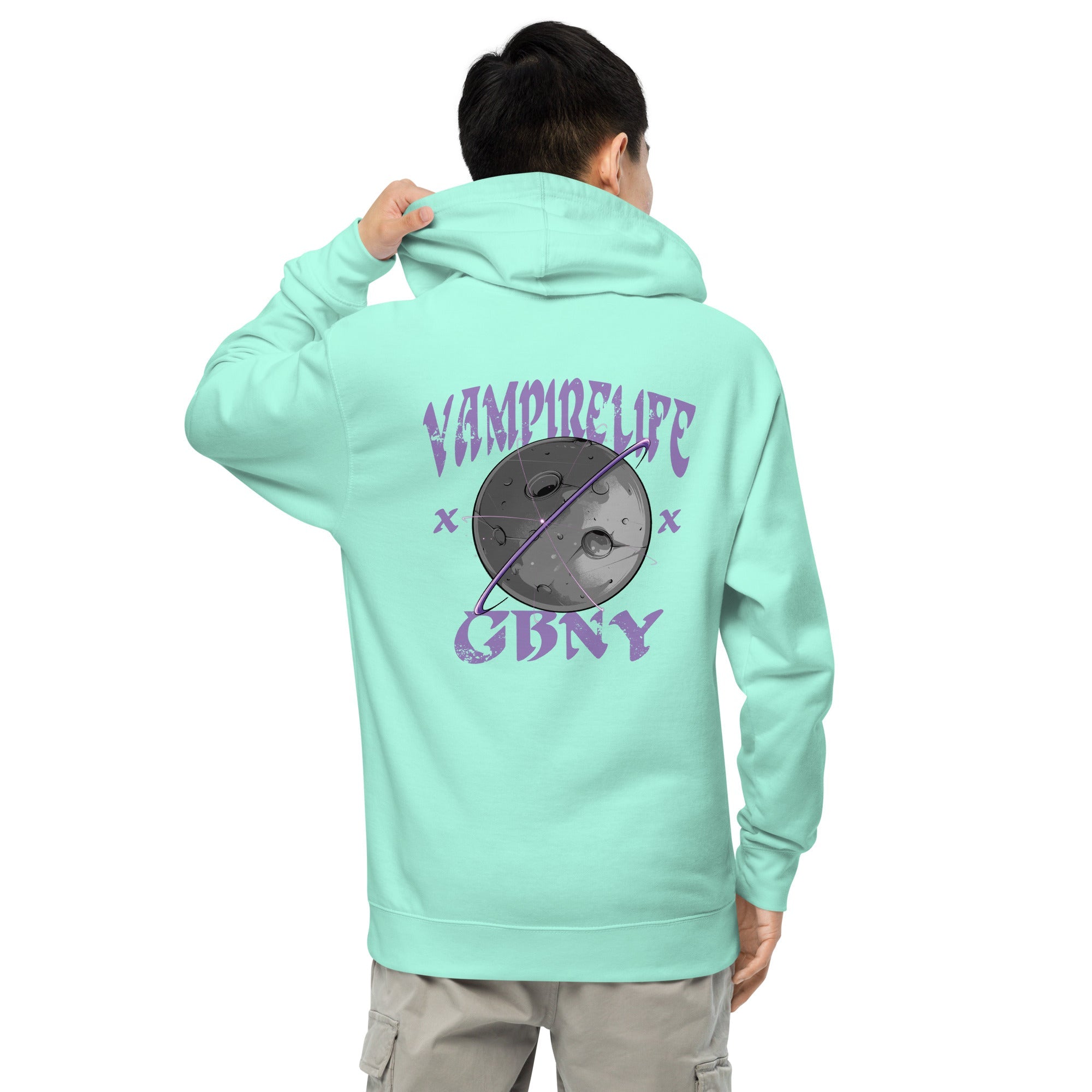 GBNY Mint / S Vamp Life X GBNY "Planet" Hoodie - Men's 3207259_15617