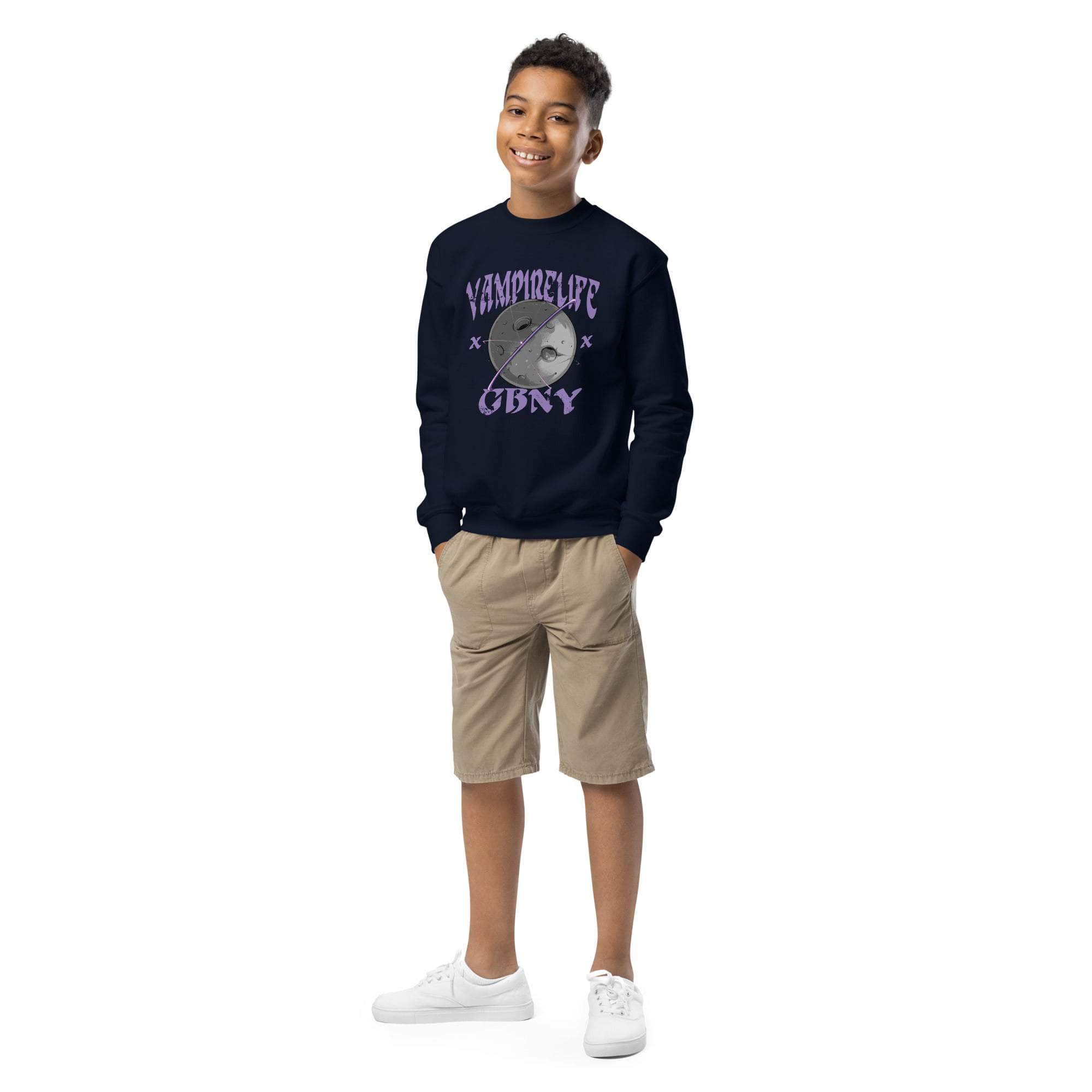 GBNY Navy / XS Vamp Life x GBNY Meteor Sweatshirt - Kid's 9689767_16814