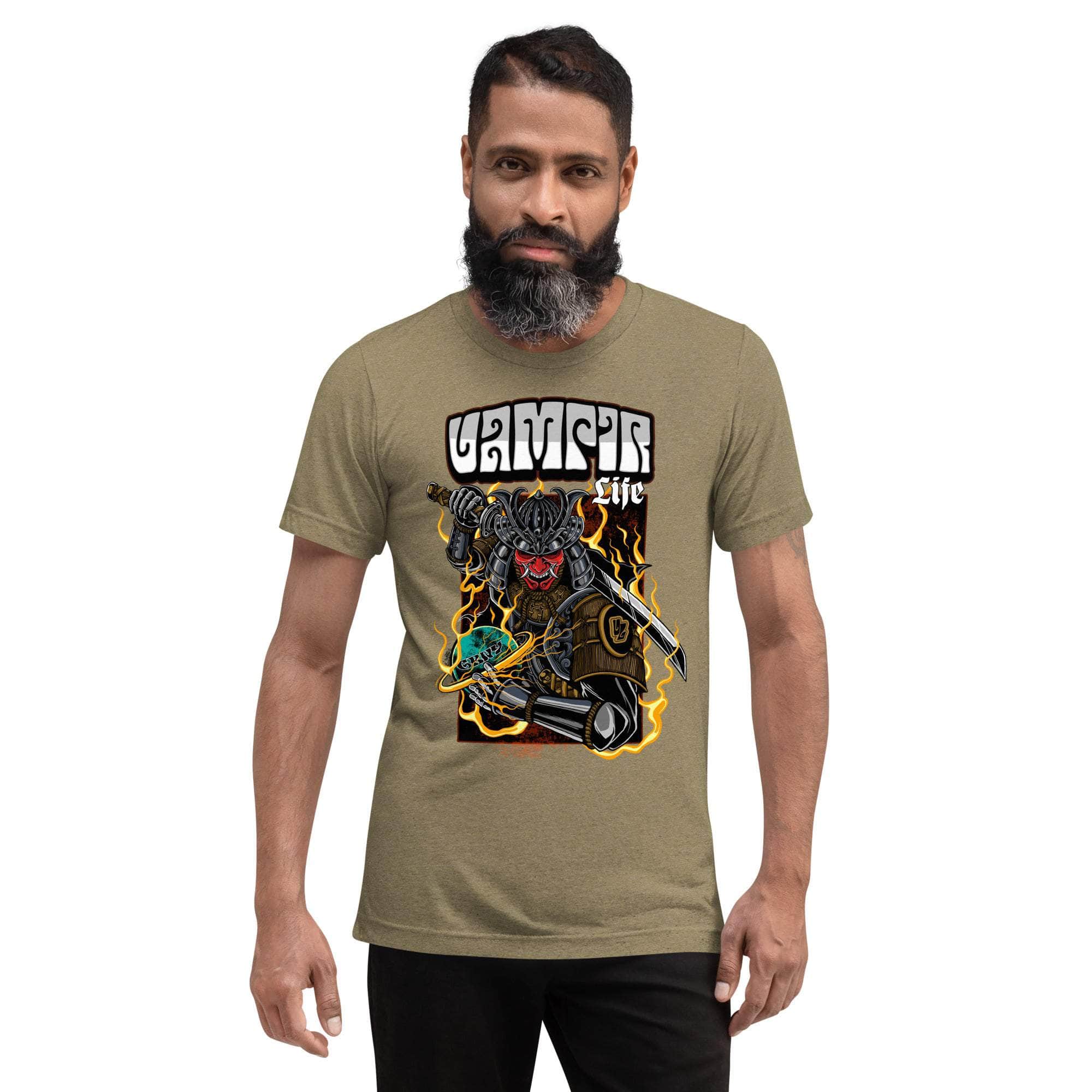 GBNY Olive Triblend / XS Vamp Life X GBNY "Onimusha" T-shirt - Men's 1718989_17374