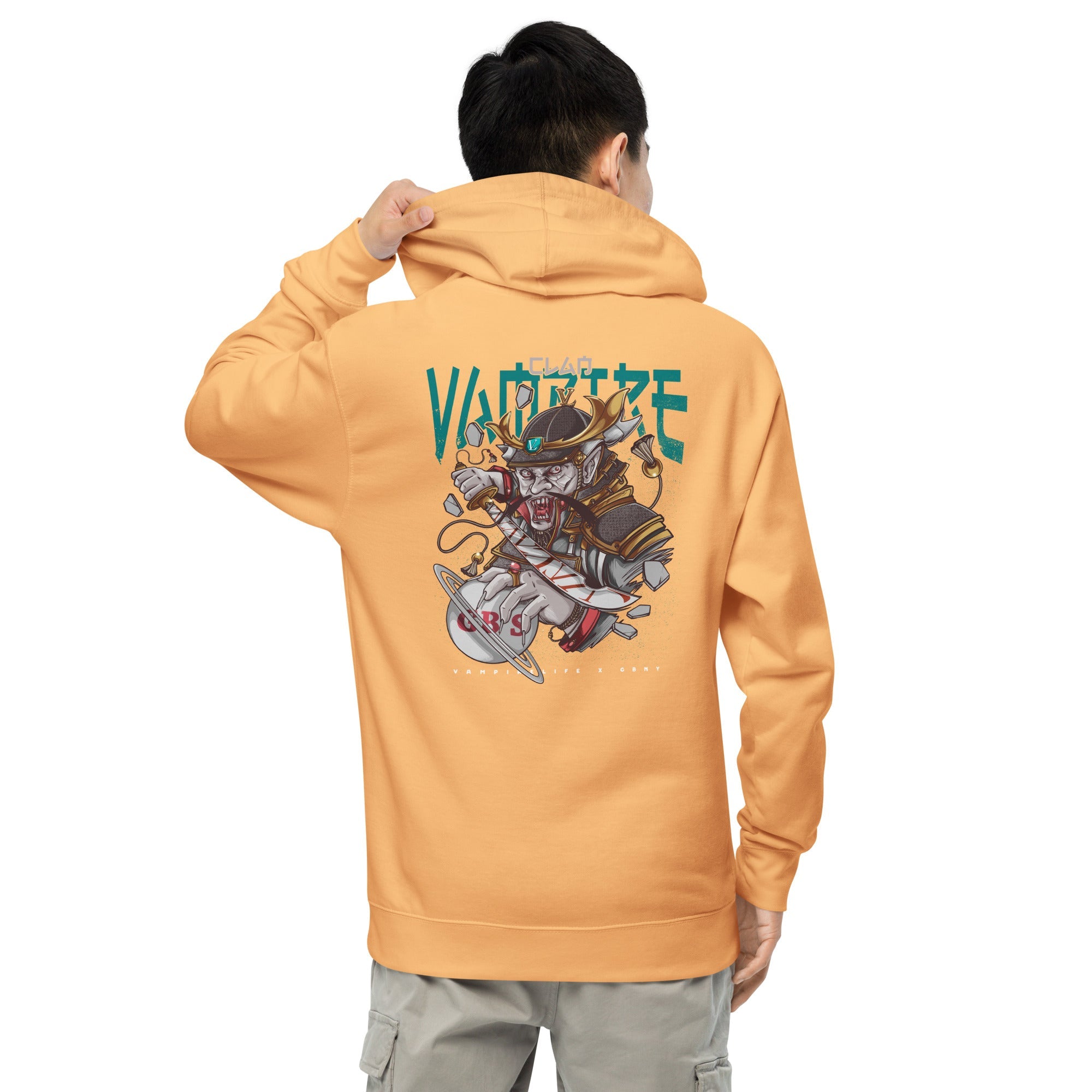 GBNY Peach / S Vamp Life x GBNY "Clay Pirate" Hoodie - Men's 7423565_15622