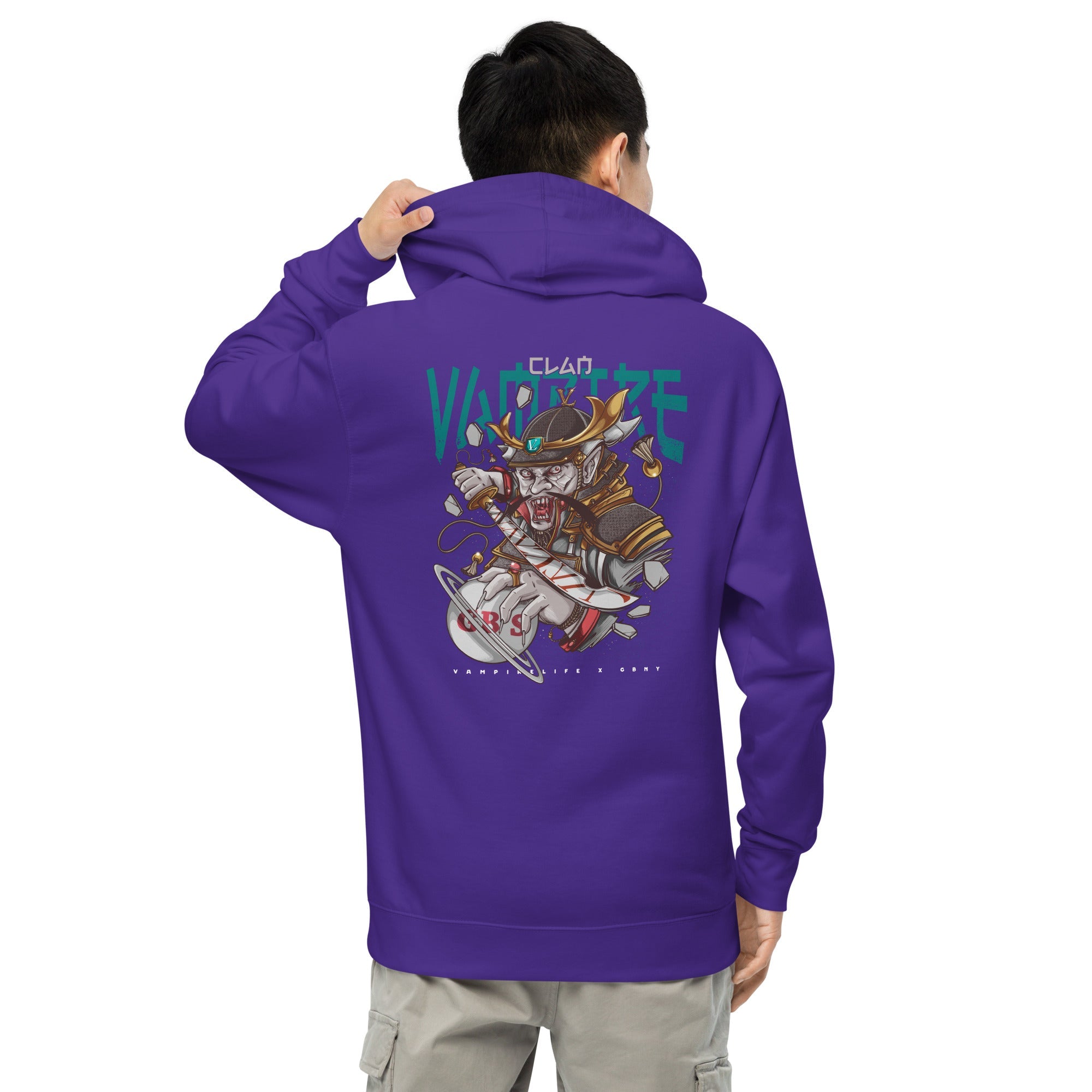 GBNY Purple / S Vamp Life x GBNY "Clay Pirate" Hoodie - Men's 7423565_16779