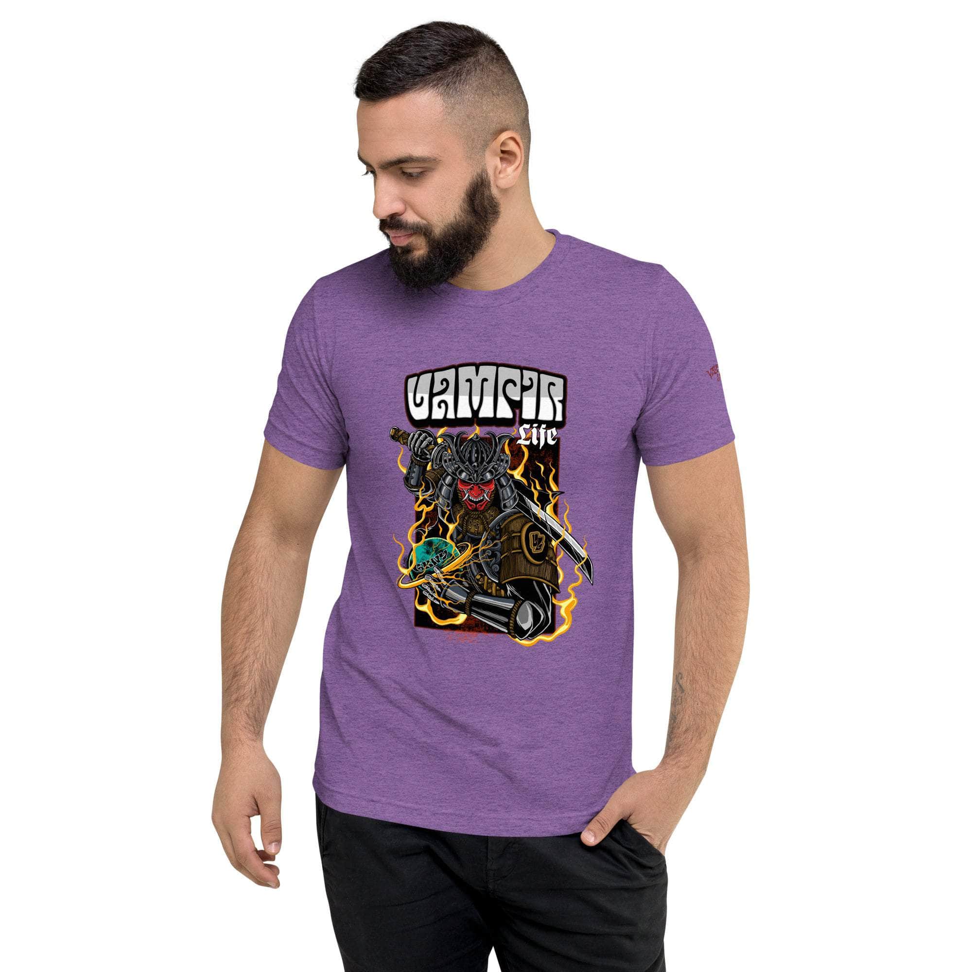 GBNY Purple Triblend / XS Vamp Life x GBNY Samurai Warrior Tee - Men's 8424009_6568