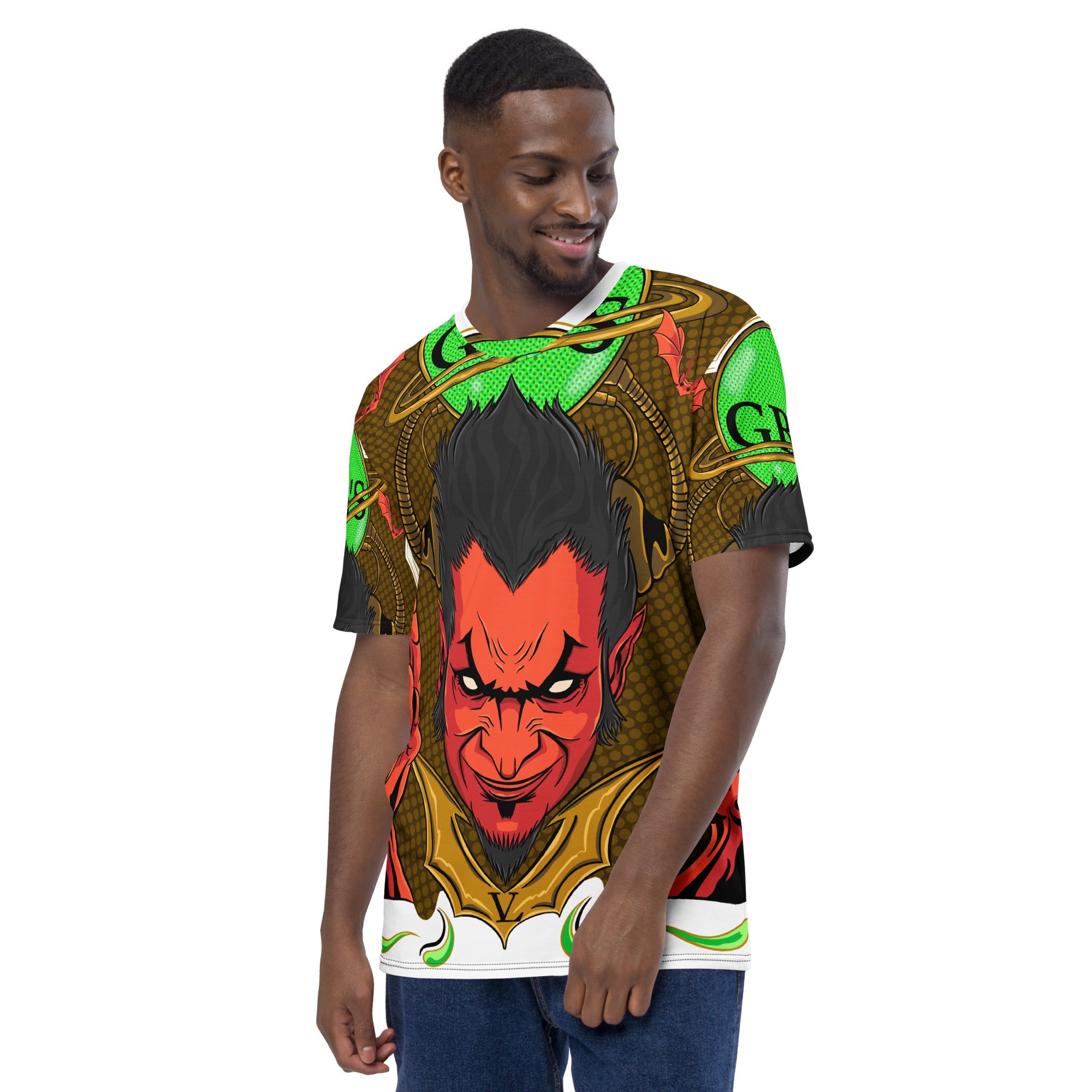 GBNY Vamp Life X GBNY "Rock & Roll Vamp" All Over Print T-shirt - Men's