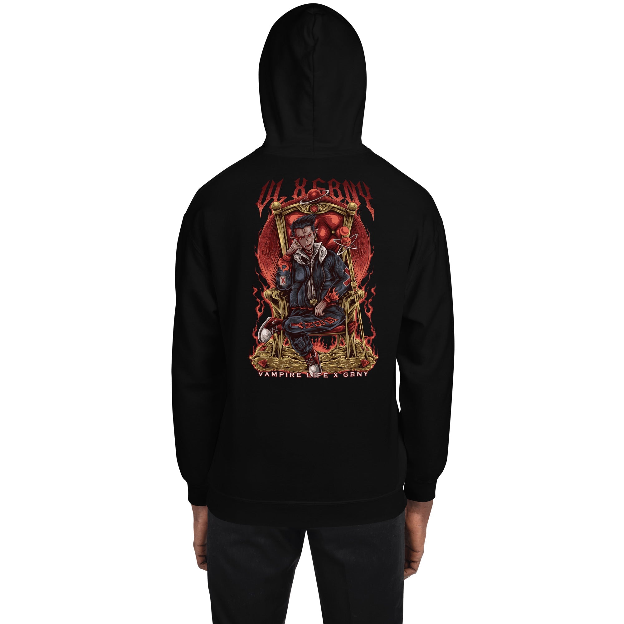 GBNY Vamp Life X GBNY "Vampires Throne" Hoodie - Men's
