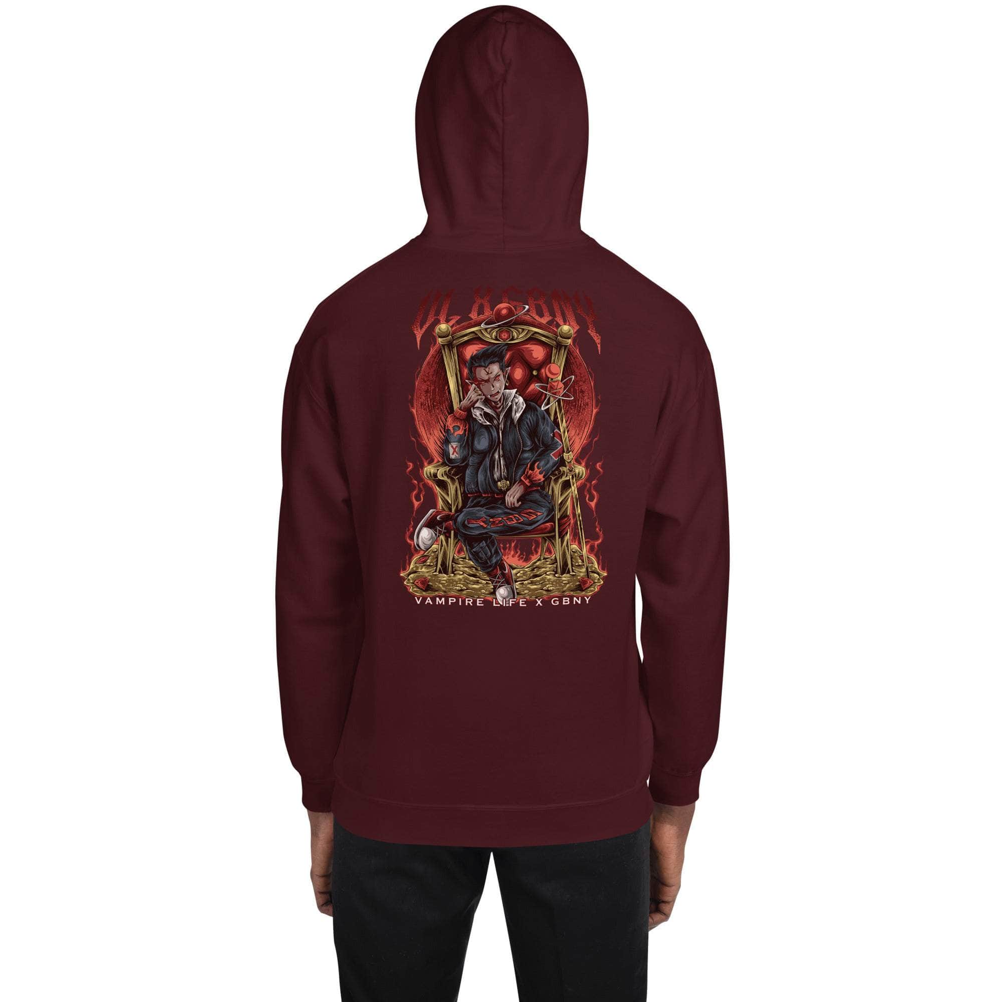 GBNY Vamp Life X GBNY "Vampires Throne" Hoodie - Men's