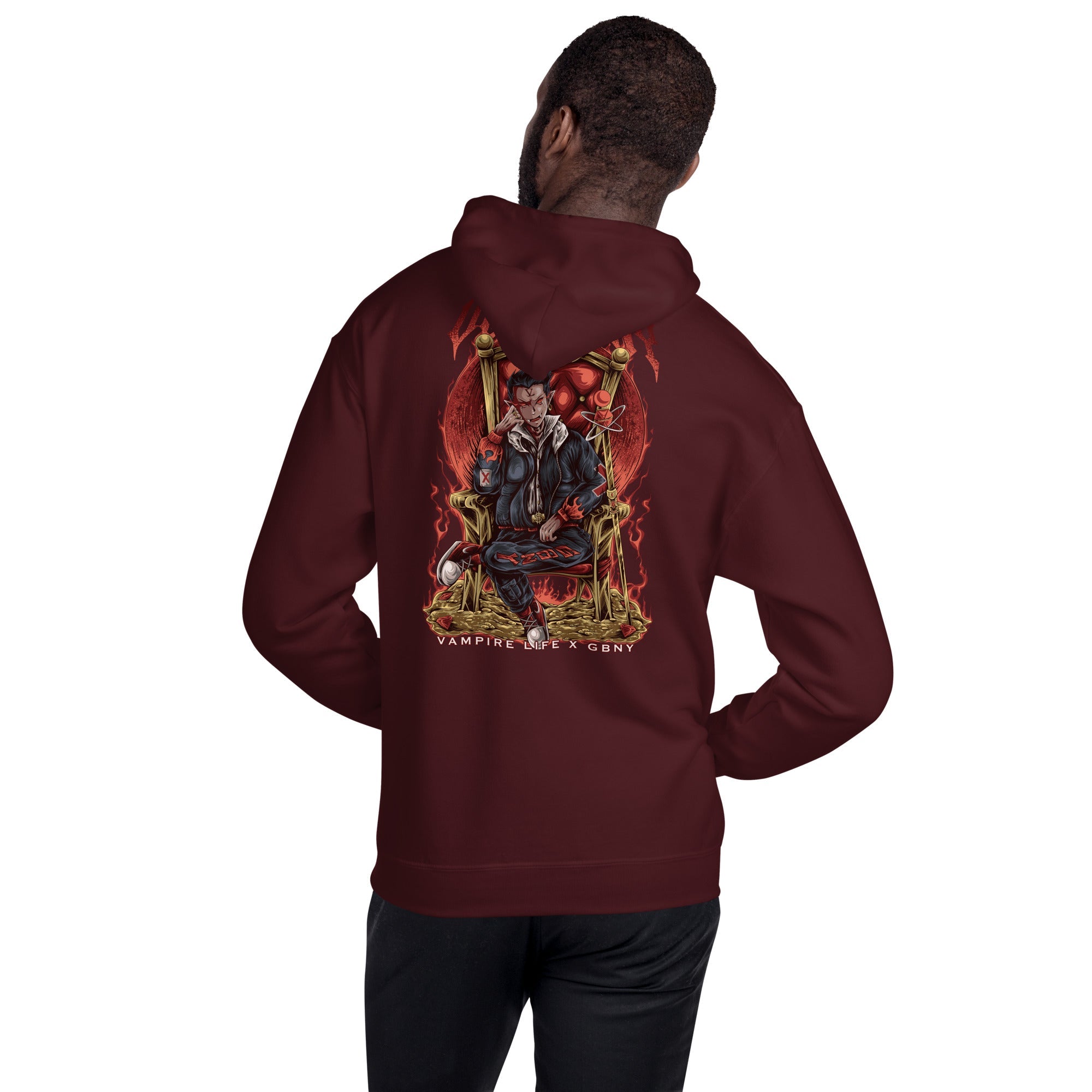 GBNY Vamp Life X GBNY "Vampires Throne" Hoodie - Men's