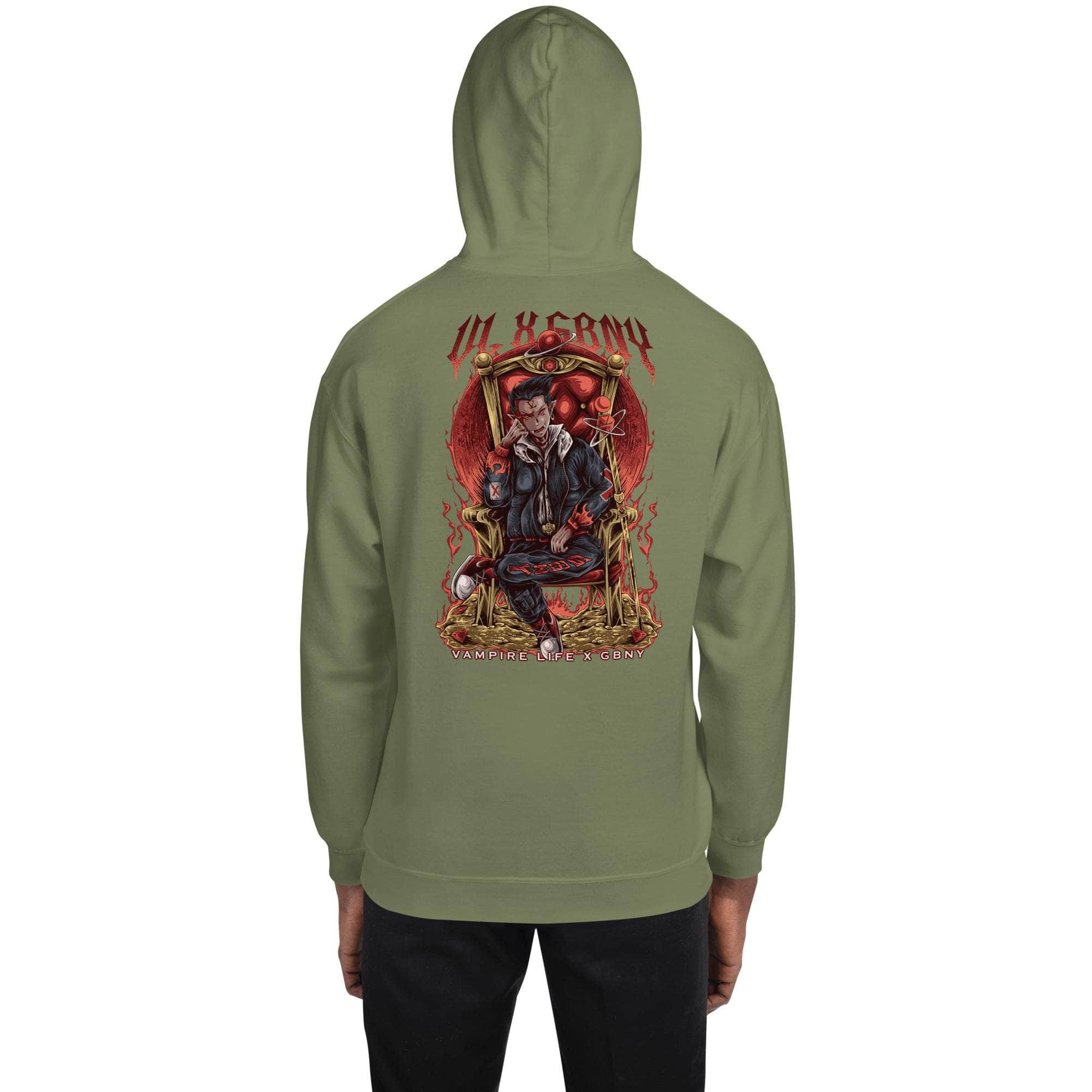 GBNY Vamp Life X GBNY "Vampires Throne" Hoodie - Men's