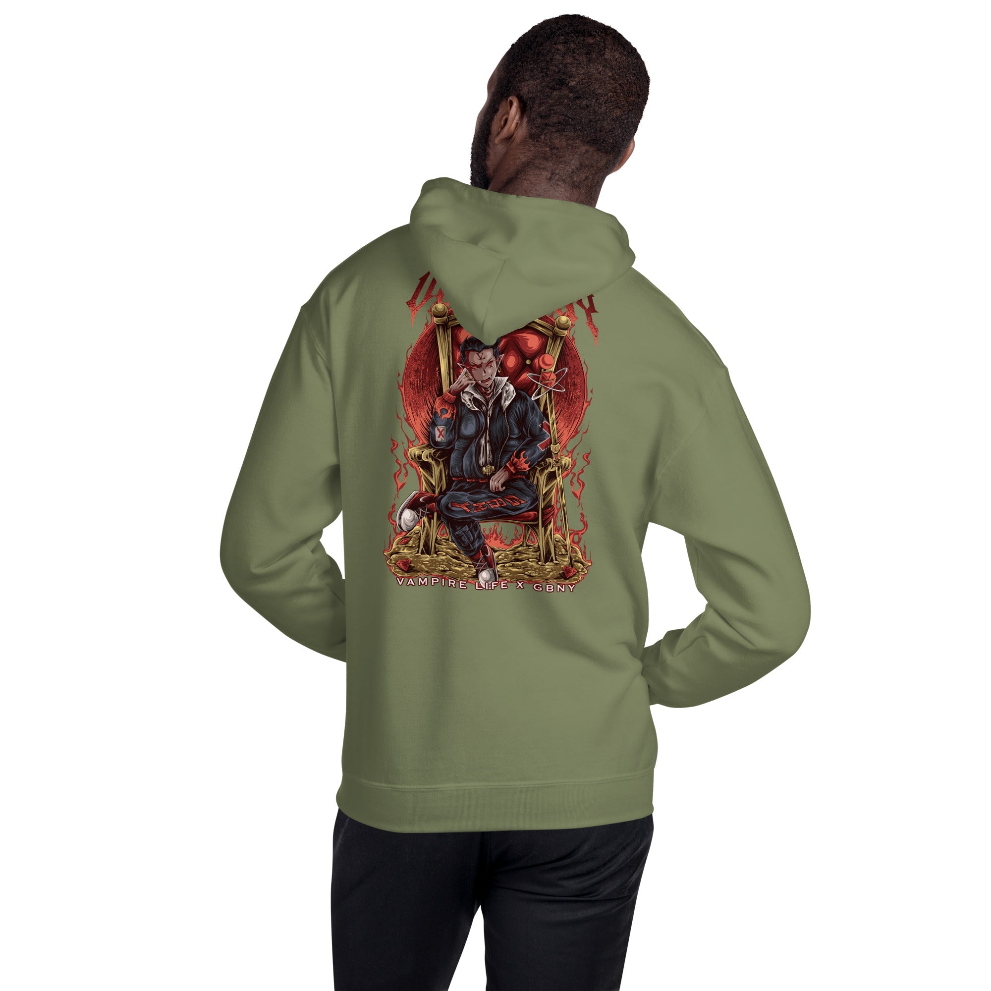 GBNY Vamp Life X GBNY "Vampires Throne" Hoodie - Men's