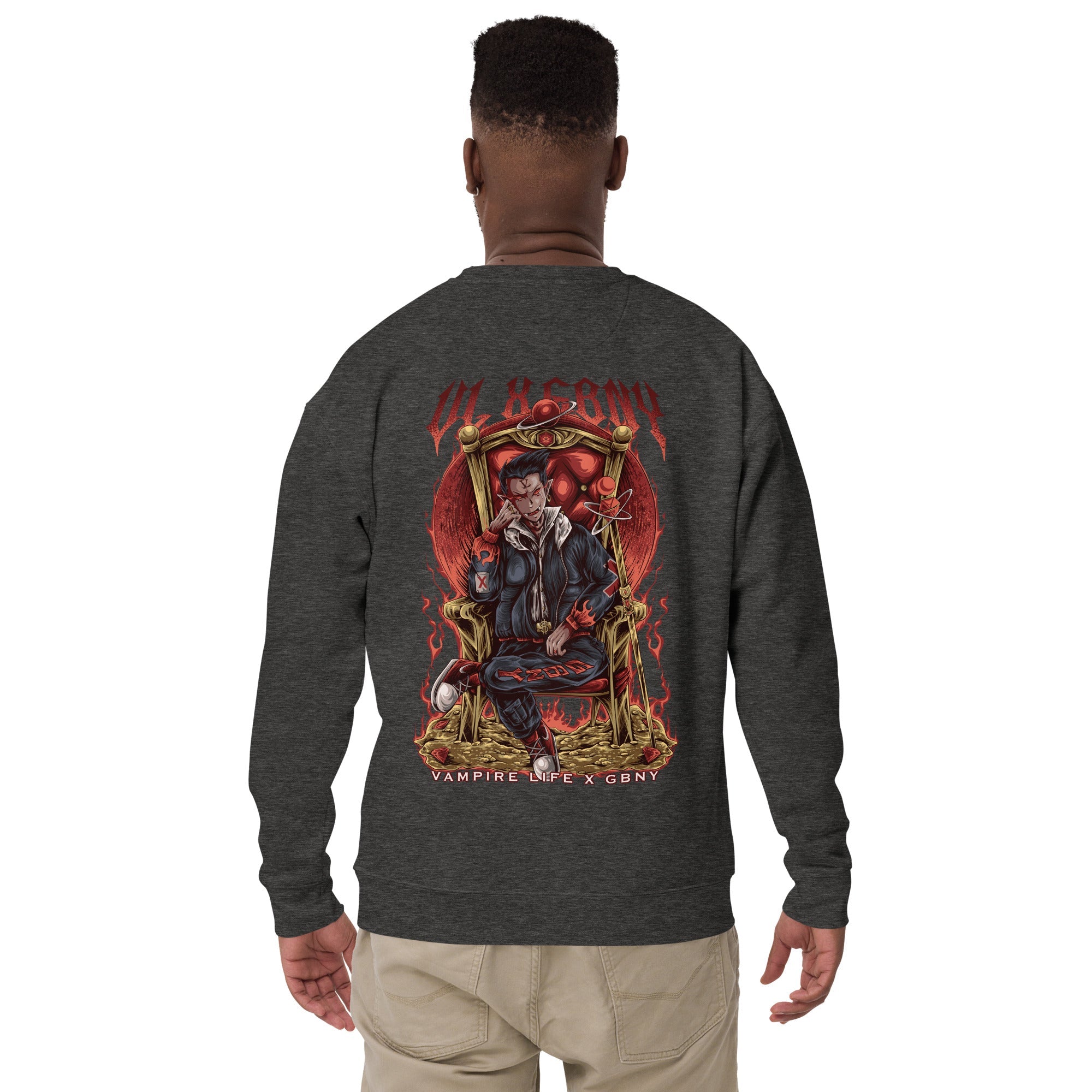 GBNY Vamp Life X GBNY "Vampires Throne" Premium Sweatshirt - Men's