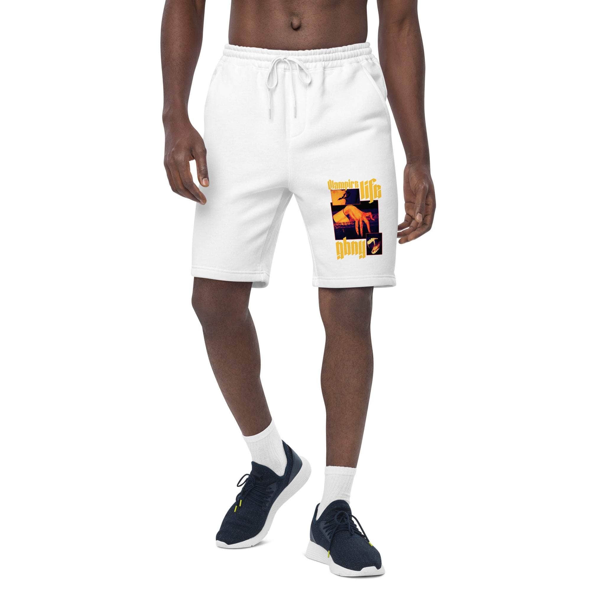 GBNY White / S Vamp Life X GBNY "Hiding Vamp" Fleece Shorts - Men's 1858885_12454