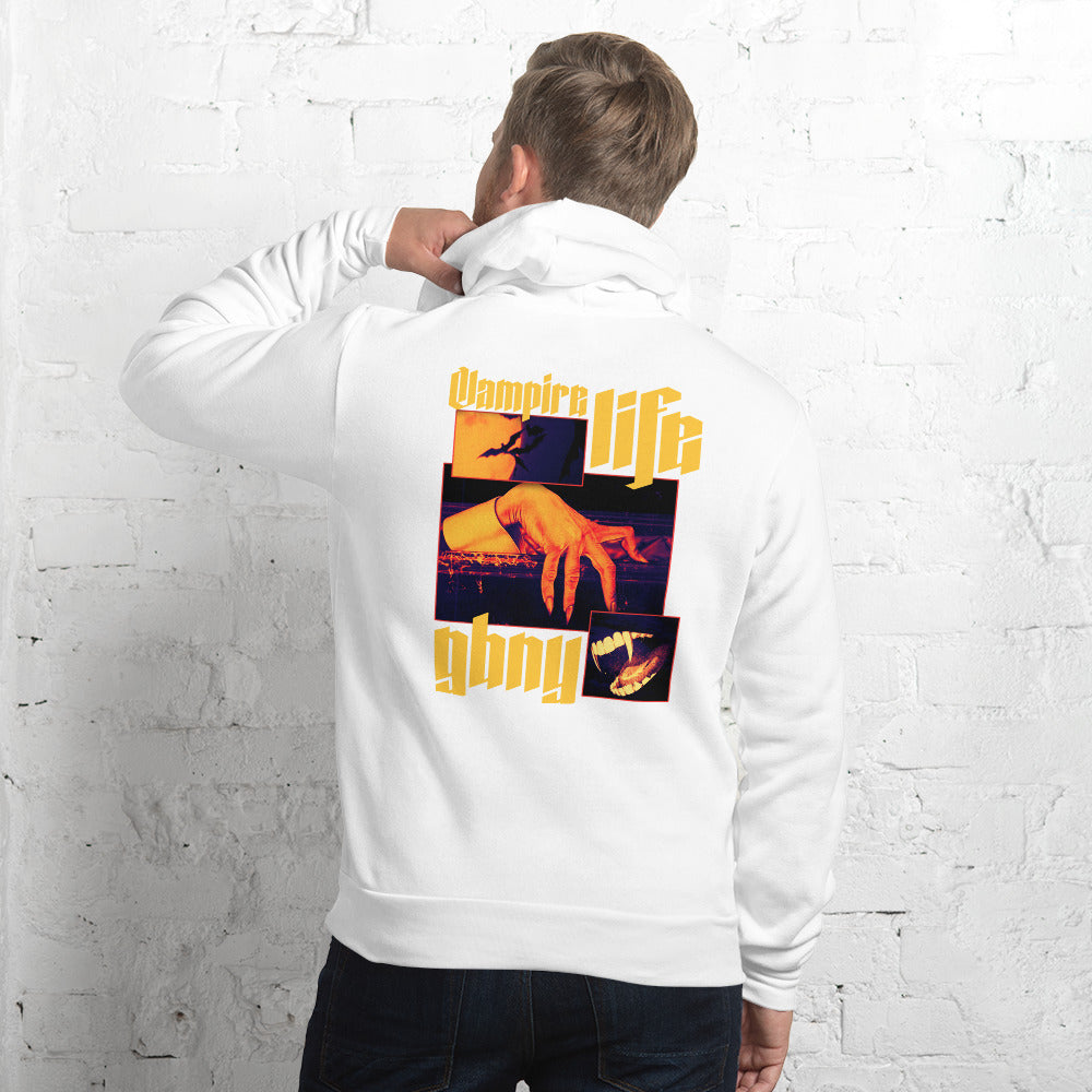 GBNY White / S Vamp Life X GBNY "Hiding Vamp" Super Soft Hoodie - Men's 8693834_9221