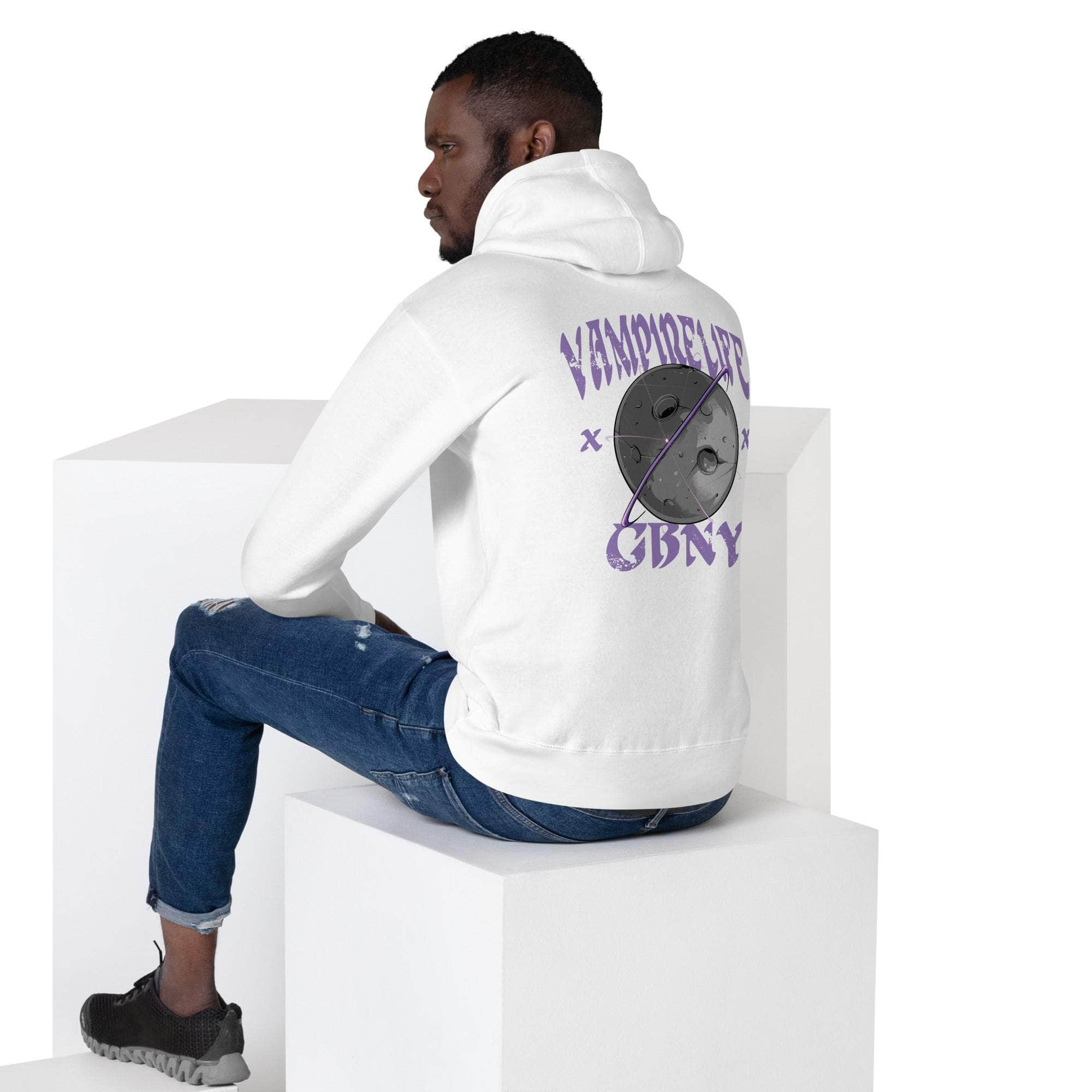 GBNY White / S Vamp Life x GBNY Meteor Hoodie - Men's 3682946_10774