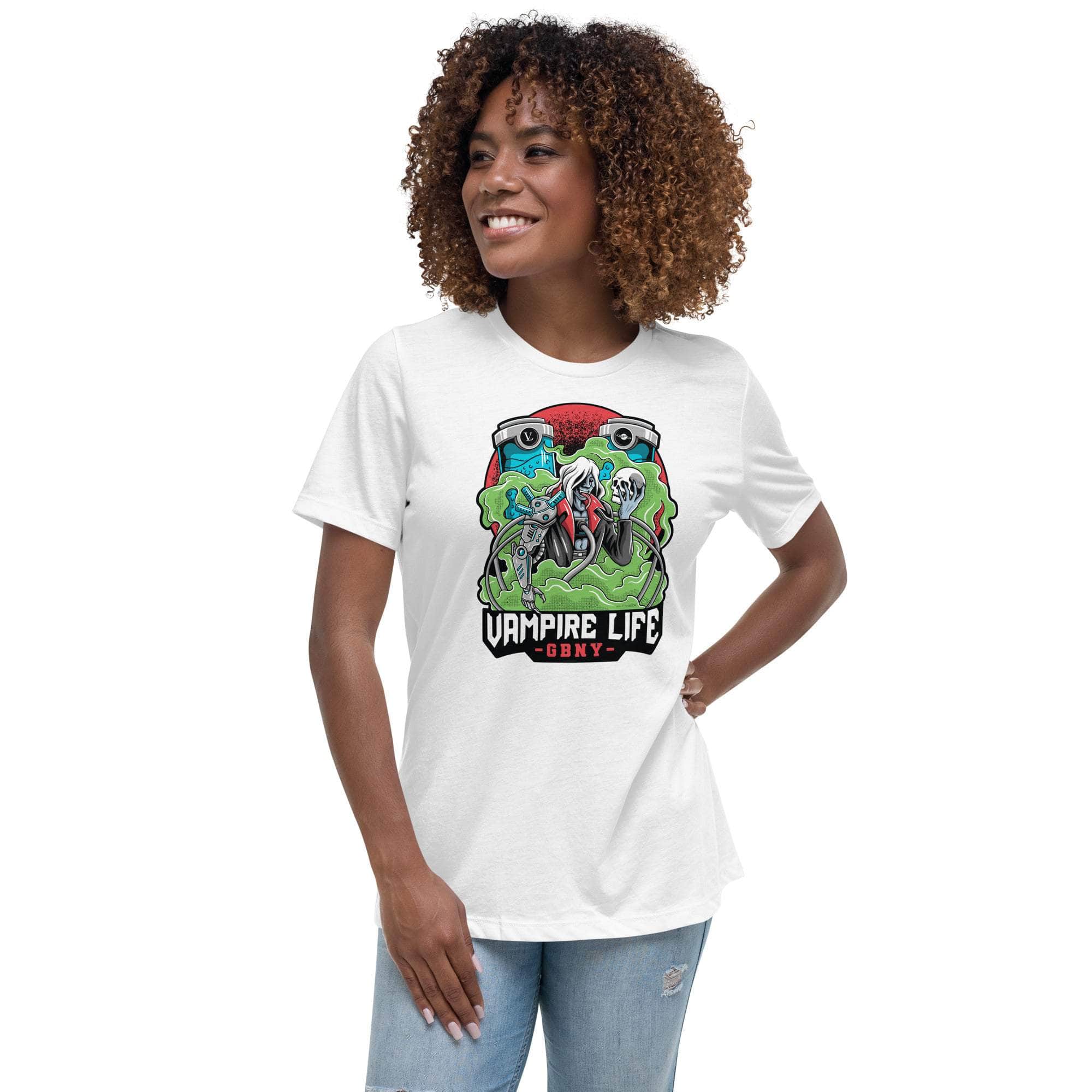 GBNY White / S Vamp Life x GBNY Venom T-Shirt - Women's 8589009_10252