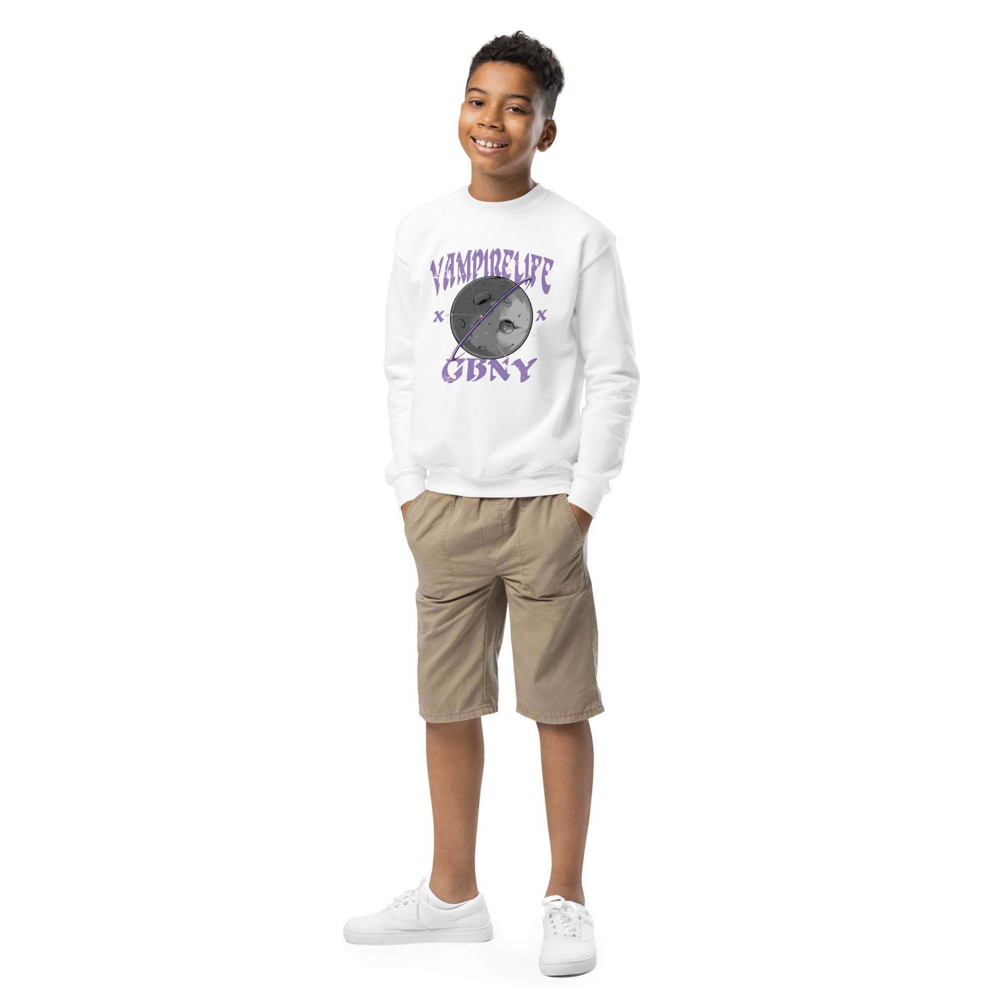 GBNY White / XS Vamp Life x GBNY Meteor Sweatshirt - Kid's 9689767_16834