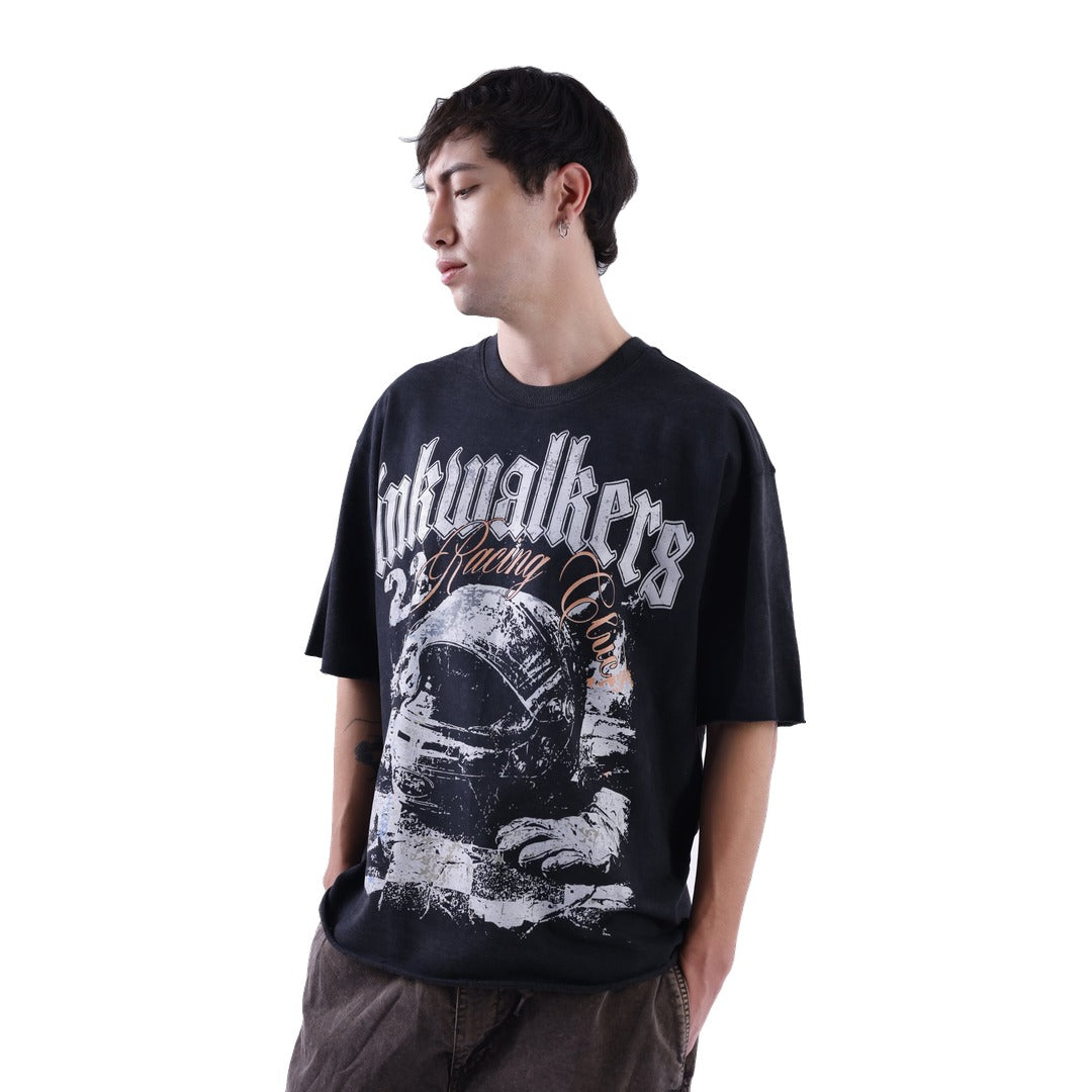 Inkwalkers Gear Up Tee - Washed Black