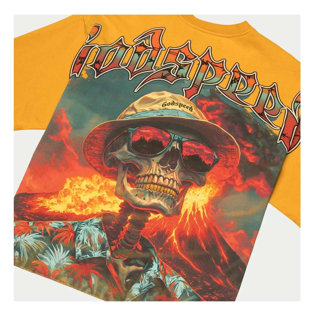 Godspeed Natural Disaster Tee Canary
