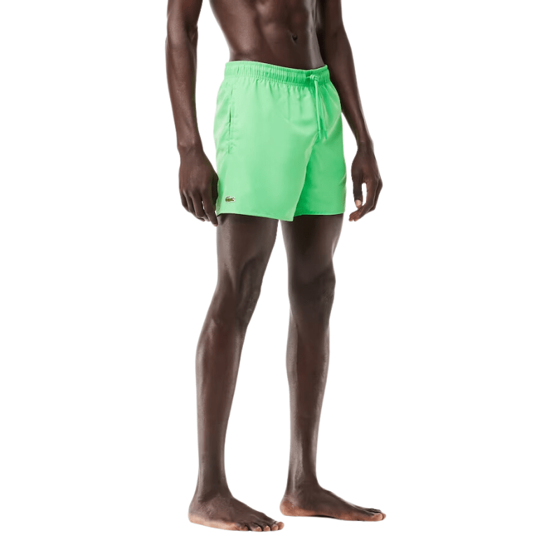 Lacoste Apparel Lacoste Lightweight Monochrome Swim Trunks - Men's
