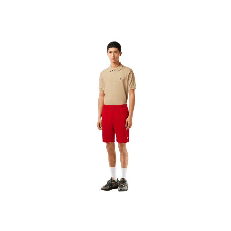 Lacoste Apparel Lacoste Organic Brushed Cotton Fleece Shorts-Men's
