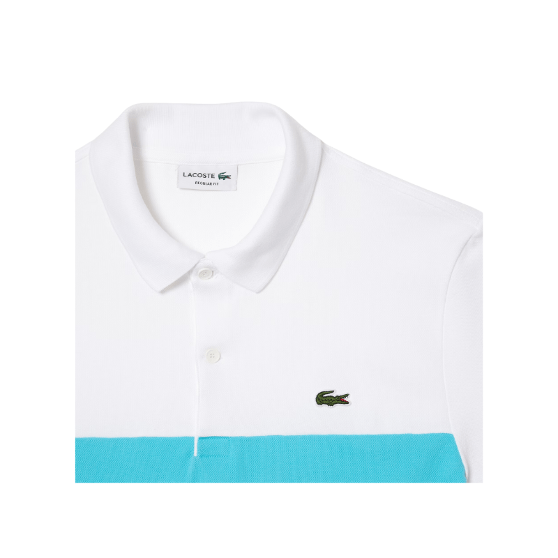 Lacoste Apparel Lacoste Regular Fit Stretch Piqué Colorblock Polo - Men's