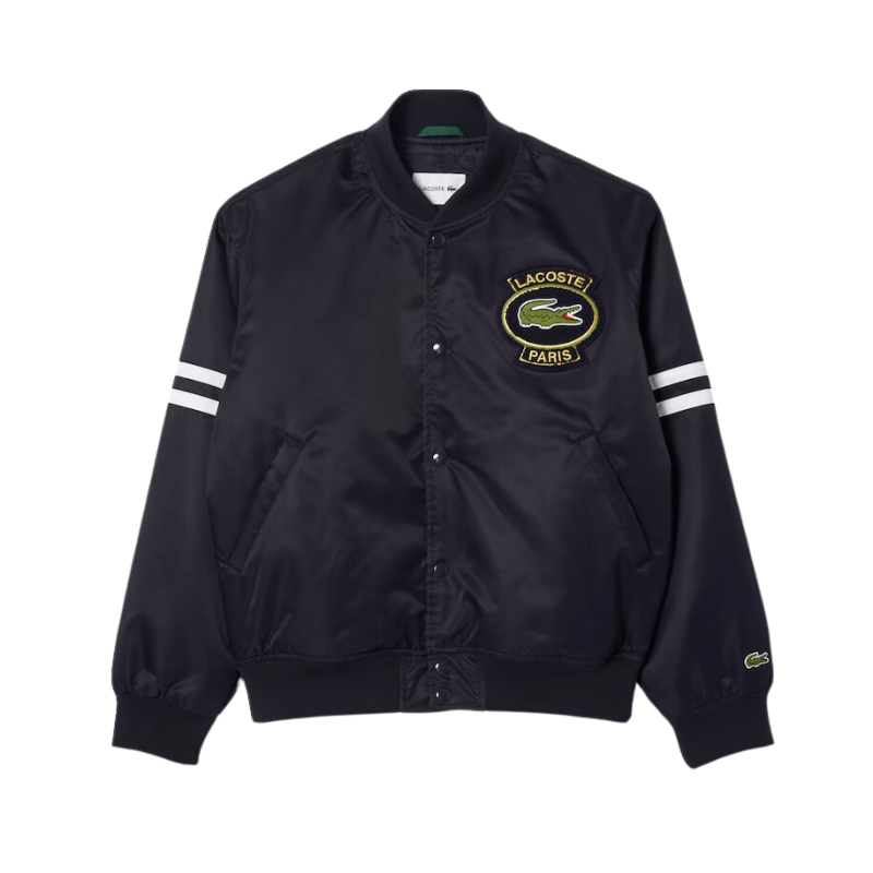 Lacoste Apparel Lacoste Unisex Archive Badge Bomber Jacket - Men's