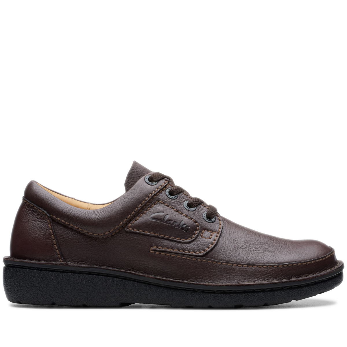 Clarks Nature II Brown Leather - Men's
