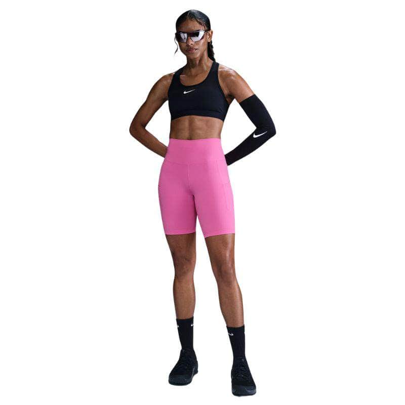 Nike APPAREL Nike One High-Waisted 8" Biker Shorts with Pockets - Women's