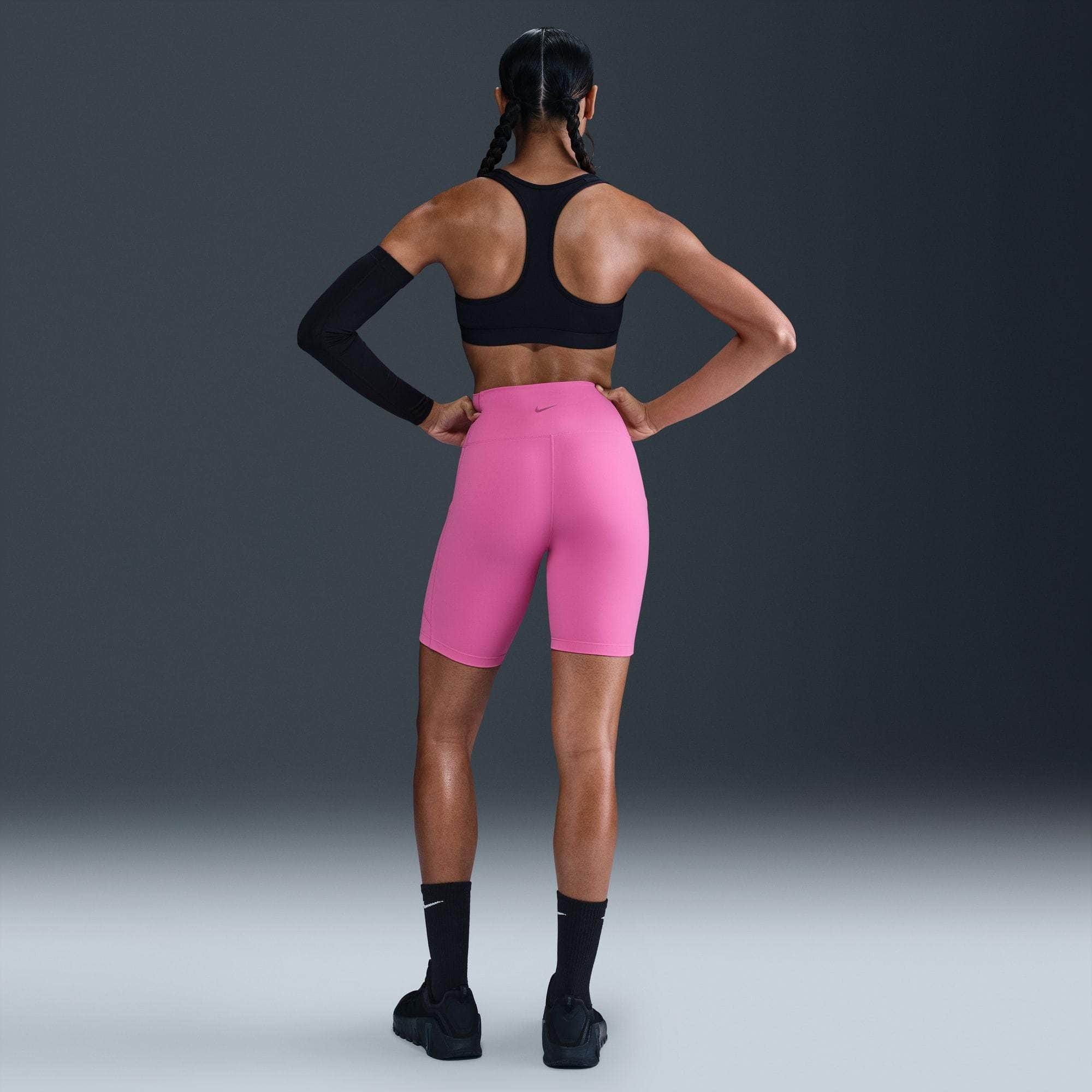 Nike APPAREL Nike One High-Waisted 8" Biker Shorts with Pockets - Women's