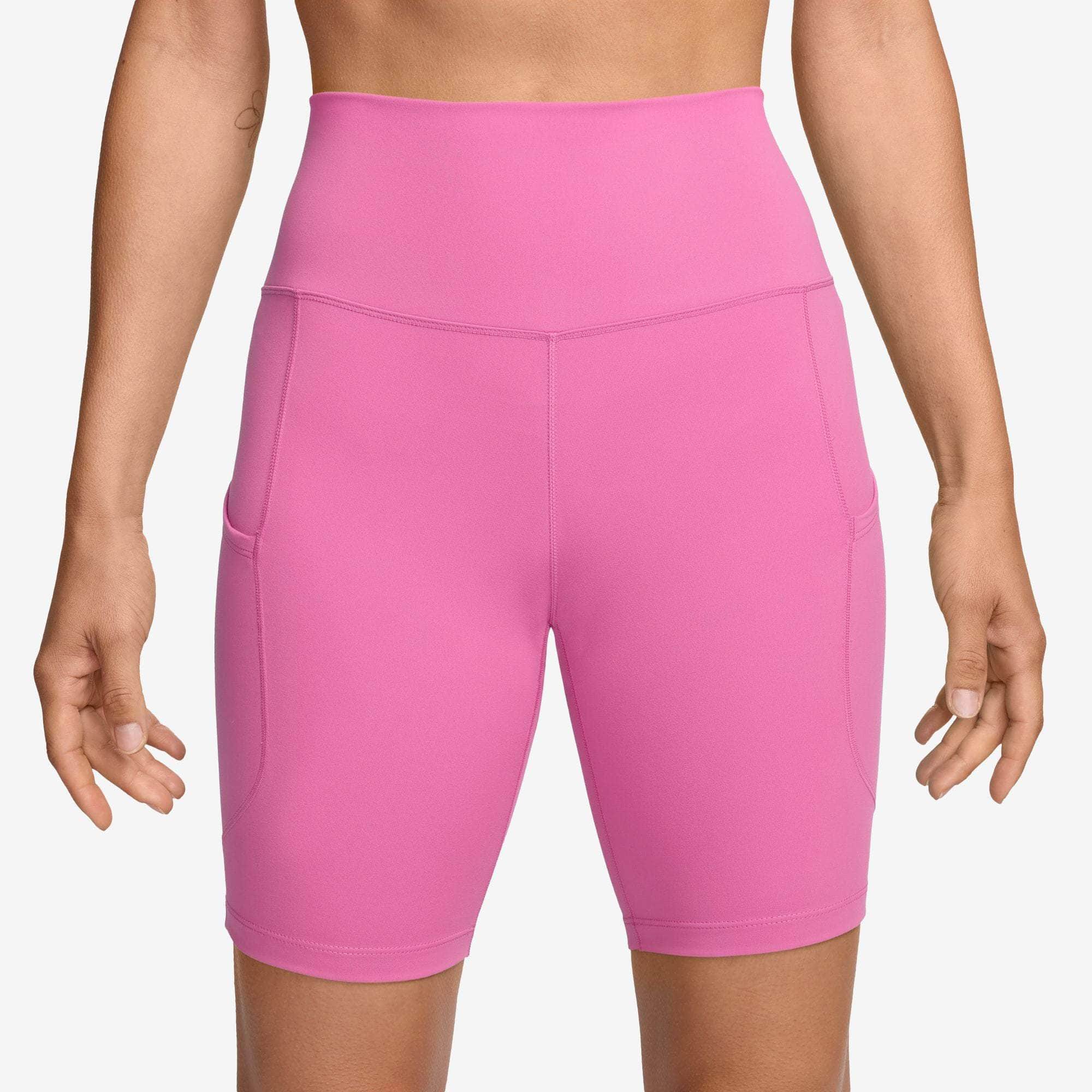 Nike APPAREL Nike One High-Waisted 8" Biker Shorts with Pockets - Women's