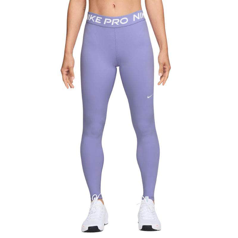 Nike APPAREL Nike Pro Mid-Rise Mesh-Paneled Leggings - Women's