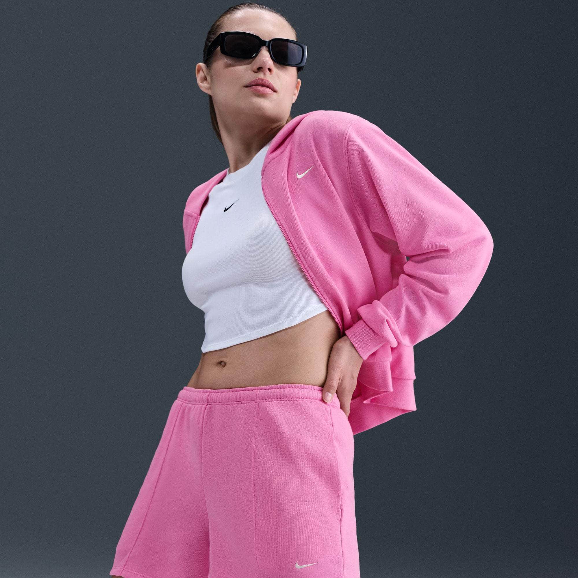 Nike APPAREL Nike Sportswear Chill Terry Mid-Rise 4" French Terry Shorts - Women's