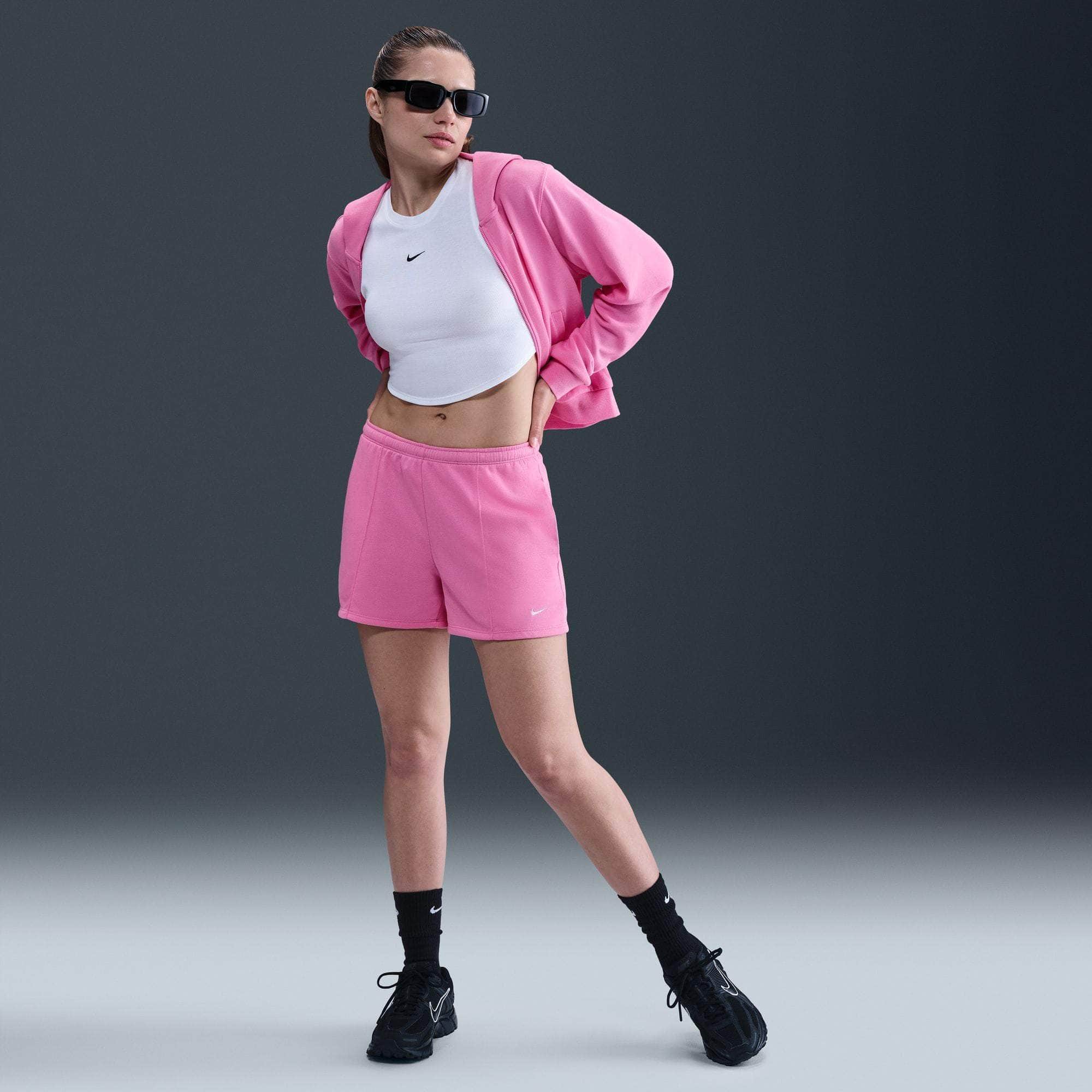 Nike APPAREL Nike Sportswear Chill Terry Mid-Rise 4" French Terry Shorts - Women's