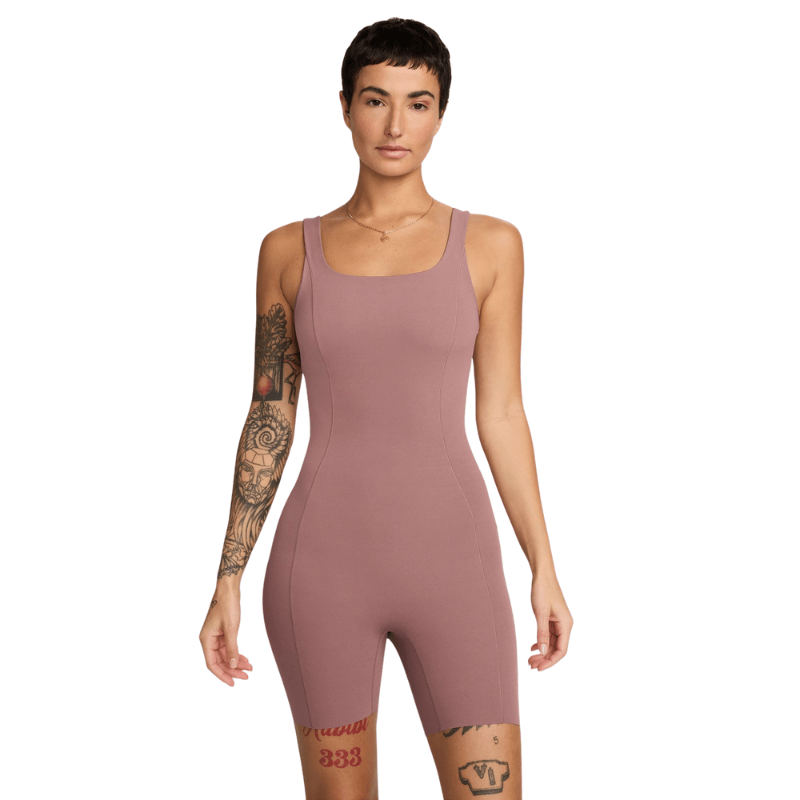 Nike APPAREL Nike Zenvy Dri-FIT Short Bodysuit - Women's