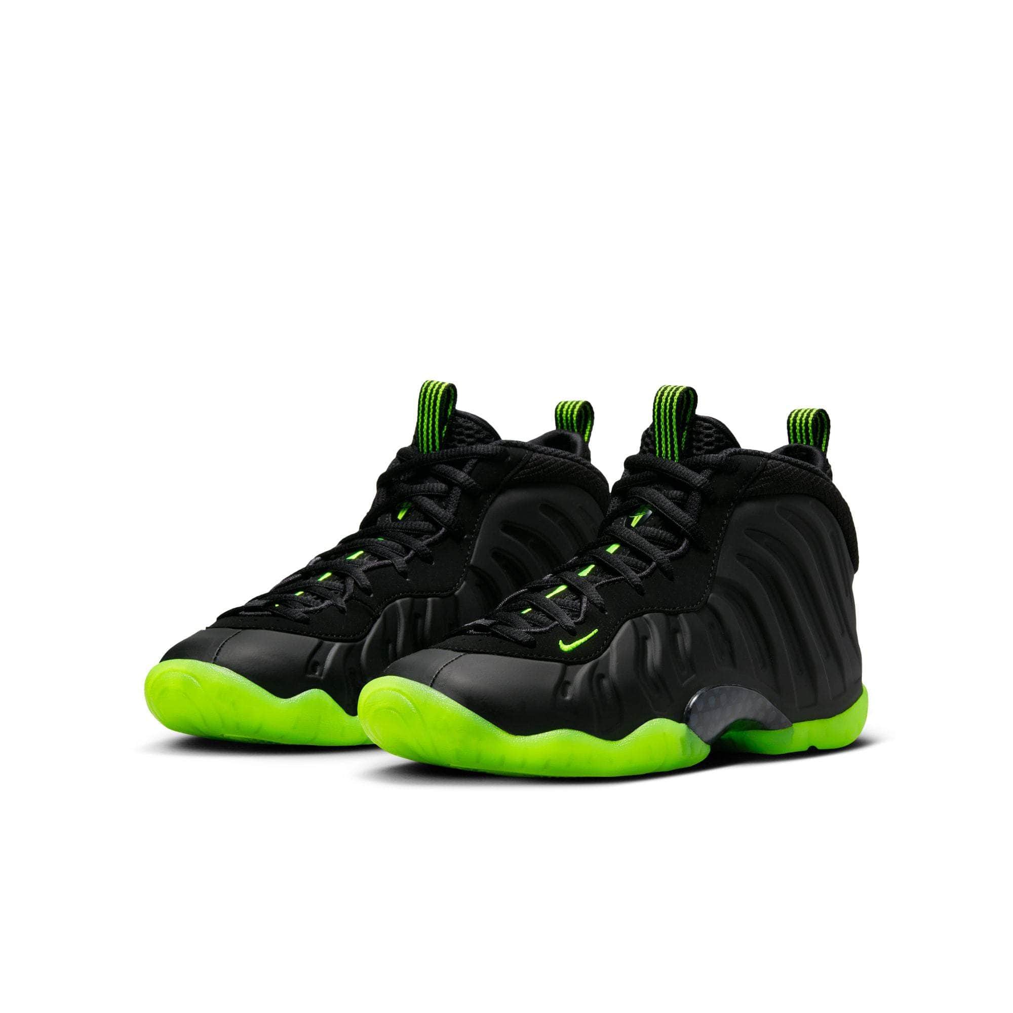 Nike FOOTWEAR Nike Air Foamposite One "Black Volt" - Boy's Grade School