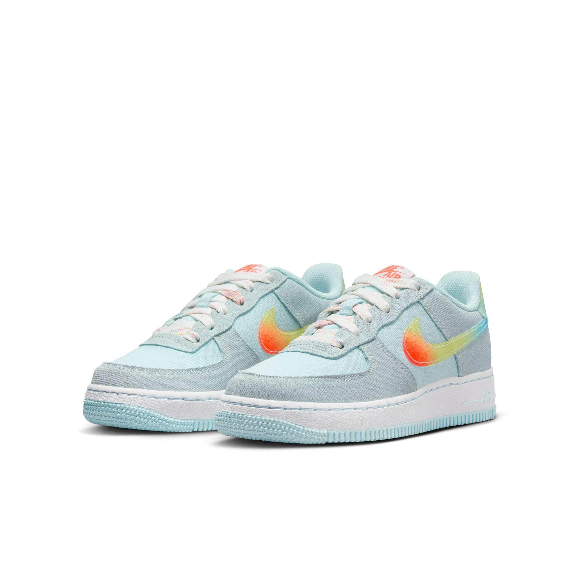 Nike FOOTWEAR Nike Air Force 1 Low "Gradient Swoosh" - Boy's GS