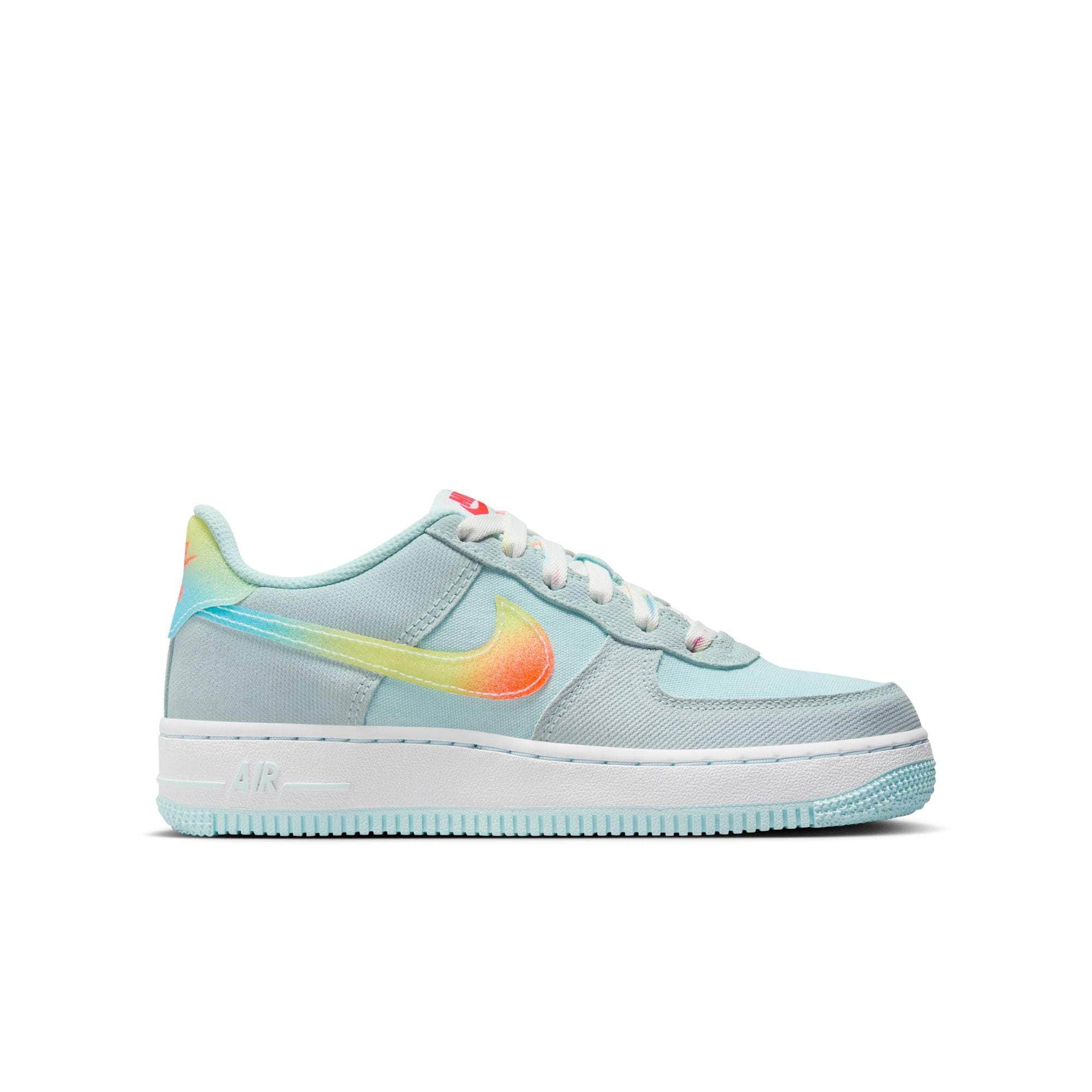 Nike FOOTWEAR Nike Air Force 1 Low "Gradient Swoosh" - Boy's GS