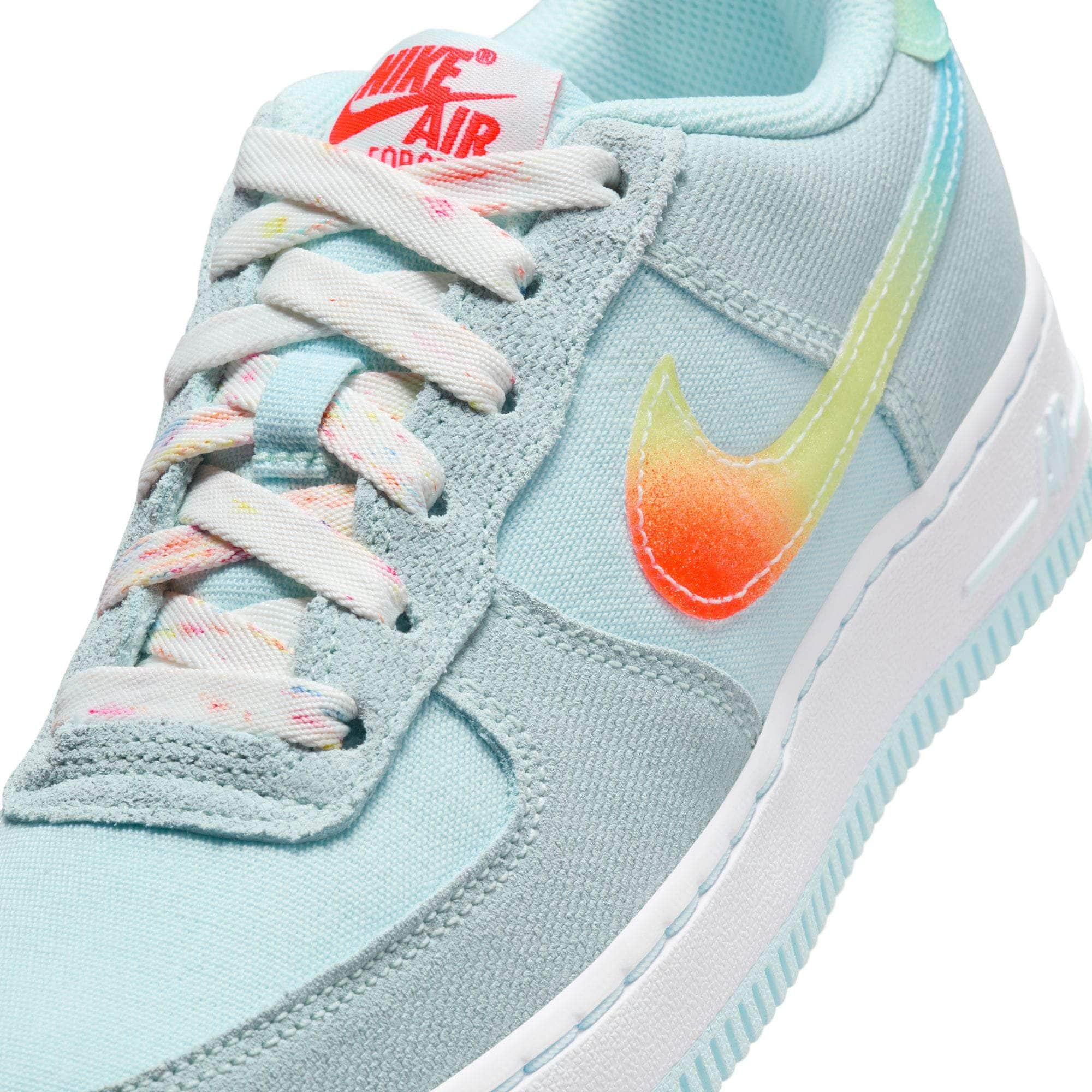 Nike FOOTWEAR Nike Air Force 1 Low "Gradient Swoosh" - Boy's GS