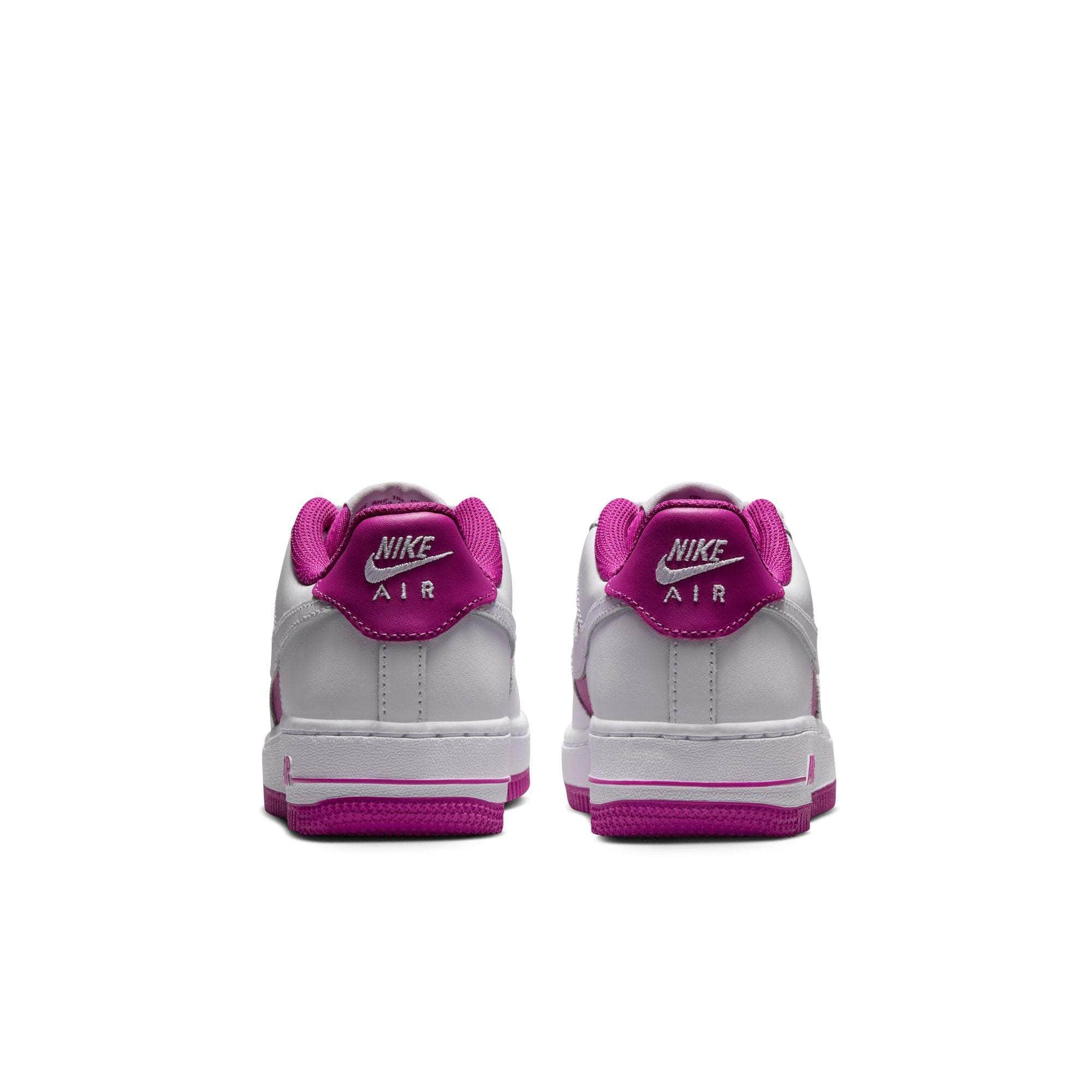 Nike Footwear Nike Air Force 1 Low "White Hot Fuchsia" - Boy's GS