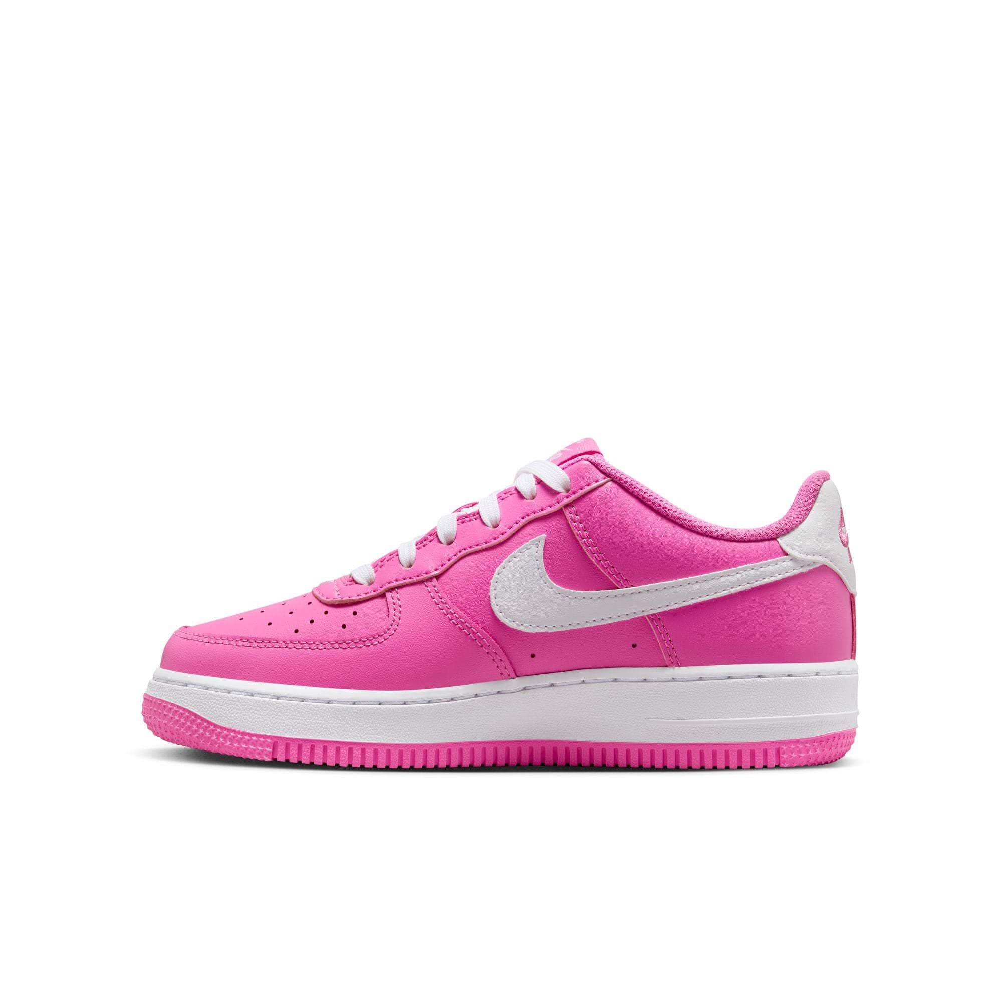 Nike FOOTWEAR Nike Air Force 1 "White Black" - Boy's Grade School