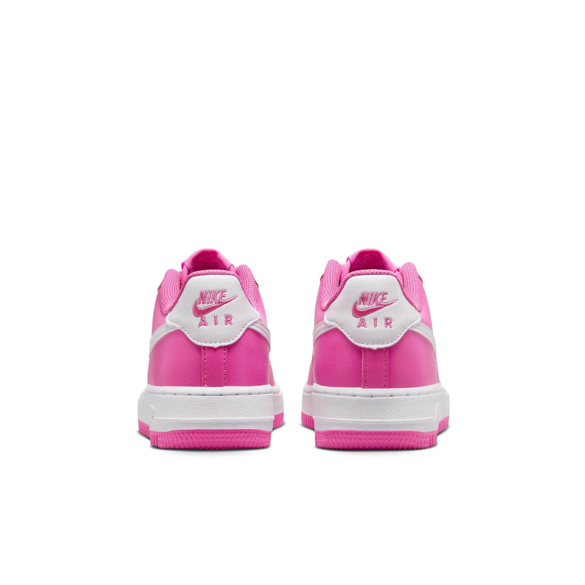 Nike FOOTWEAR Nike Air Force 1 "White Black" - Boy's Grade School